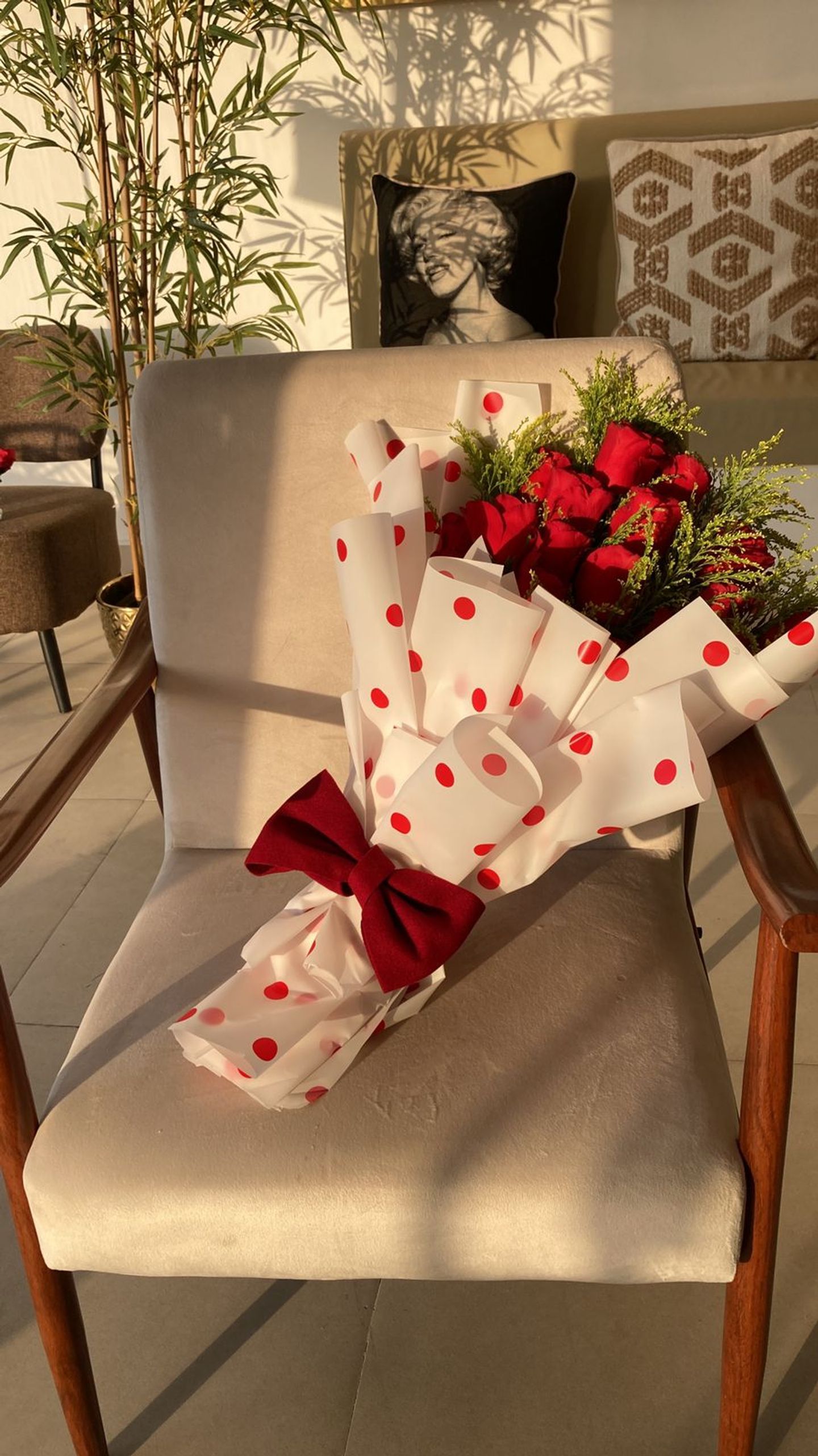 Warm Love Roses Bouquet