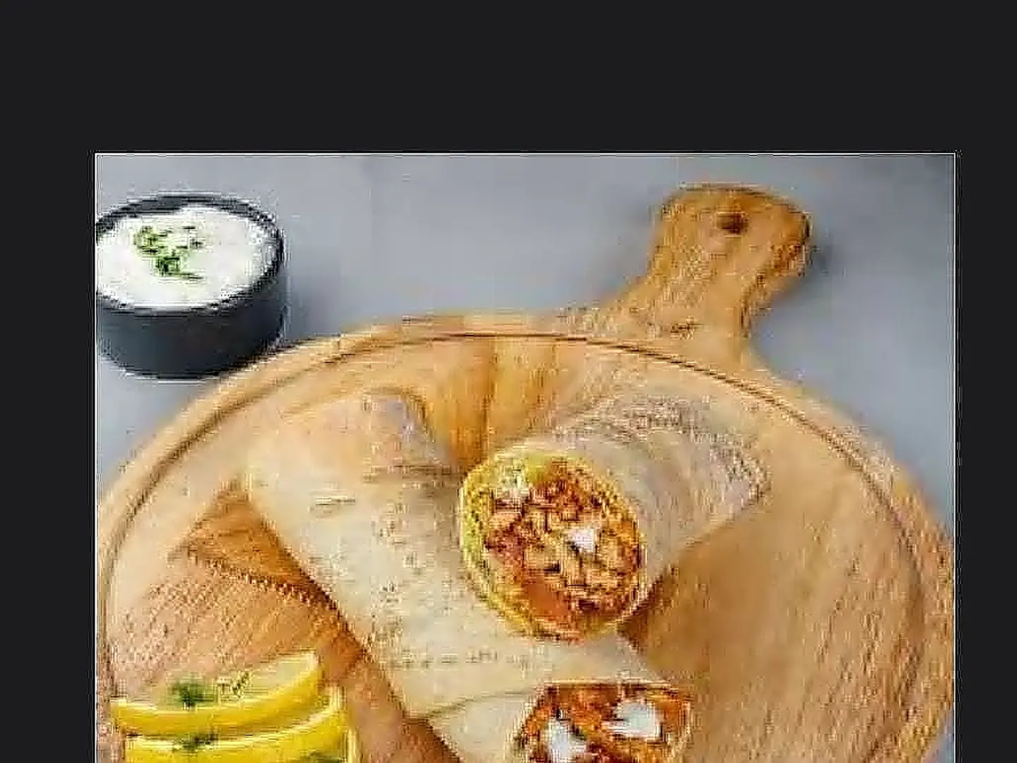 Kudo Saj Bread Sandwich