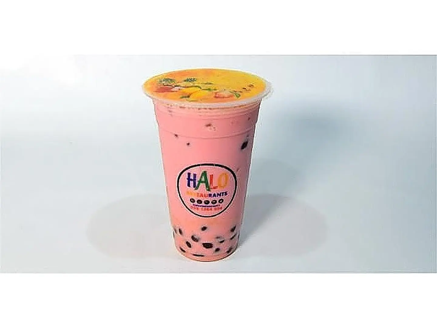 شاي حليب الفراولة وسط