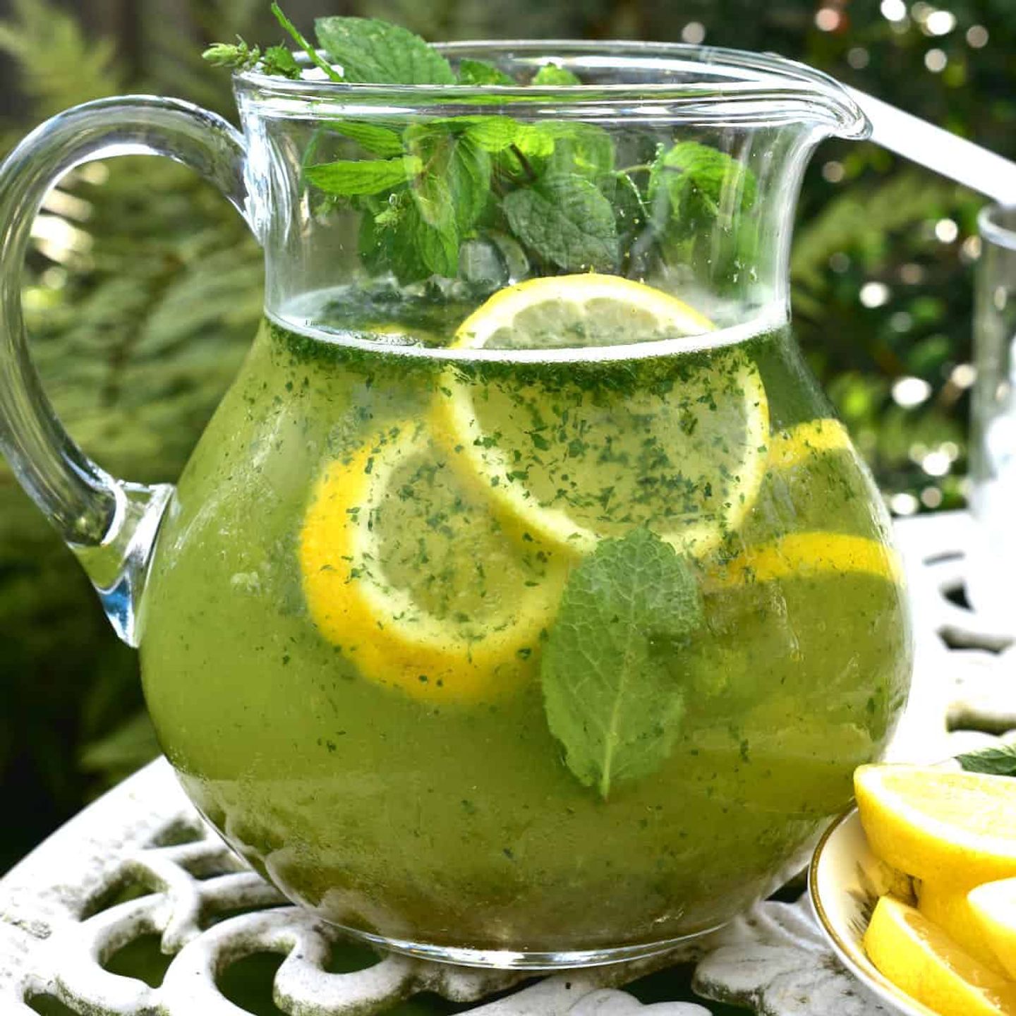 Mint Cooler Glass
