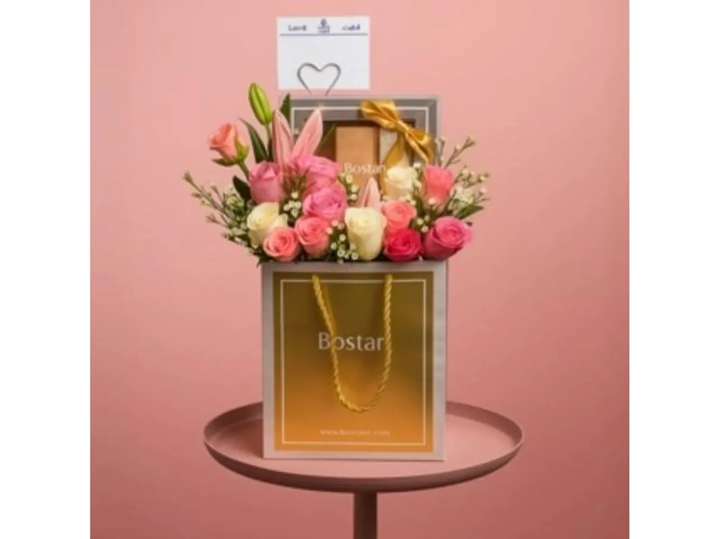 Bostani Roses & Chocolate Bouquet