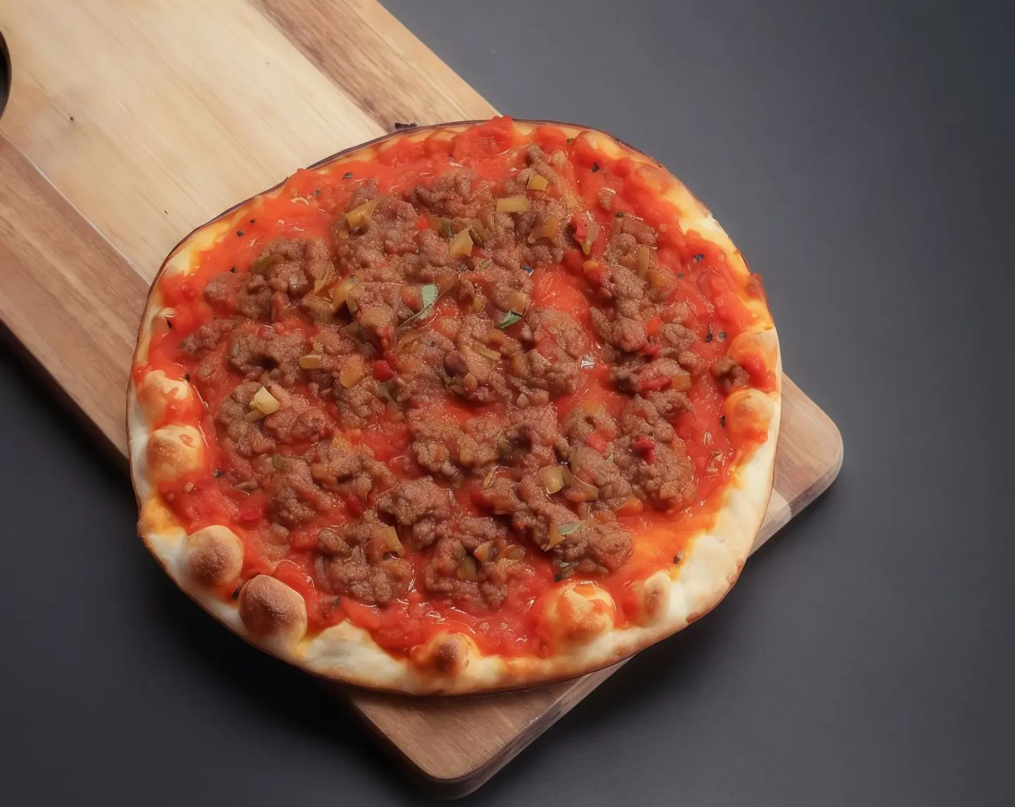 Muhammara With Meat Pie