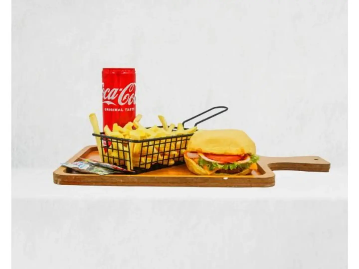 French Chicken Burger Meal