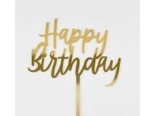 Happy Birthday Topper