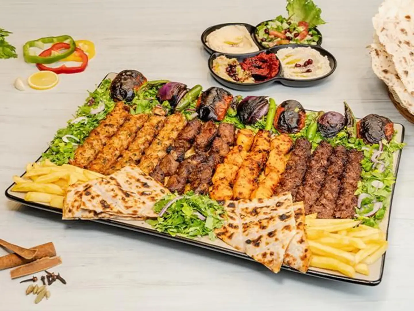 Mixed Grill (18 Skewers)