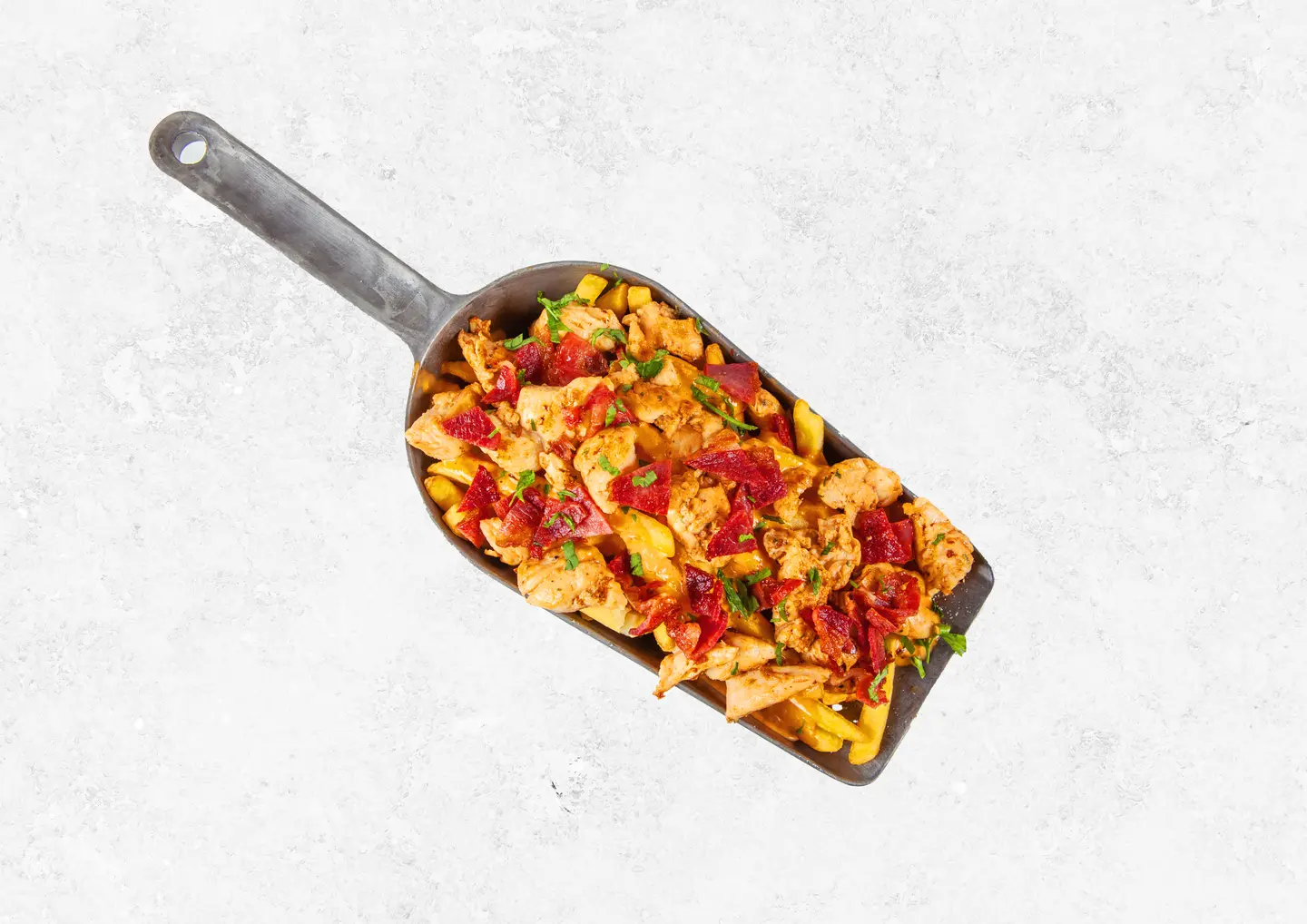 بطاطس مع الدجاج