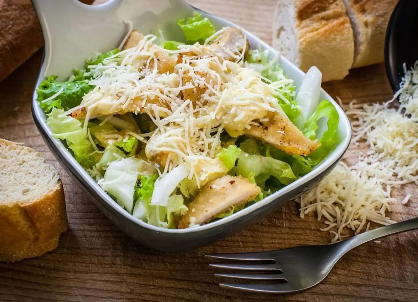 Caesar Salad With Grilled Chicken