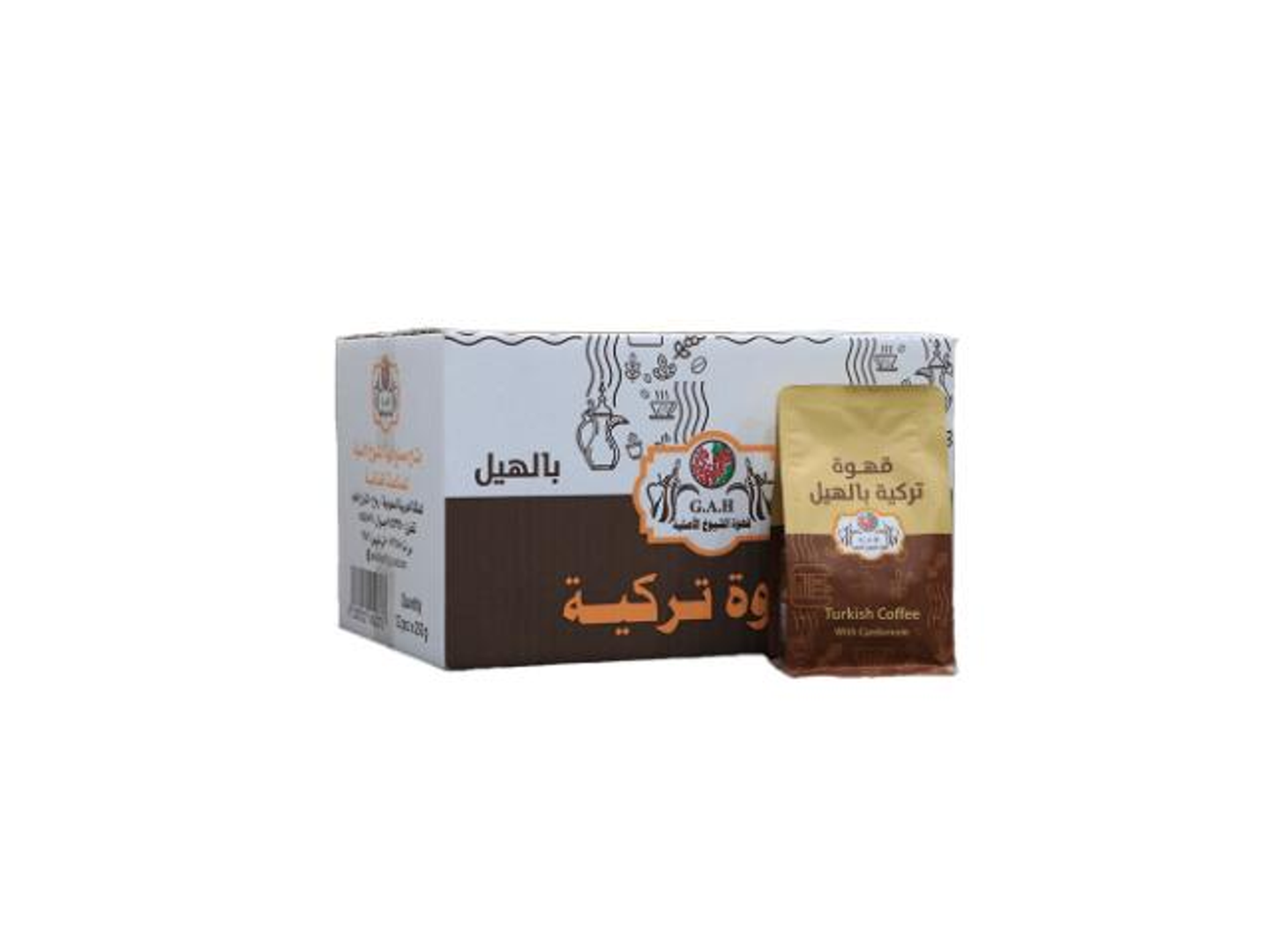 قهوة تركية بالهيل 12 250ج