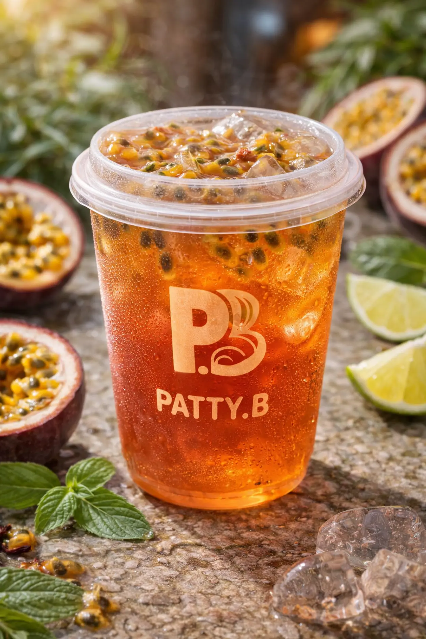 Iced Passion Fruit Tea