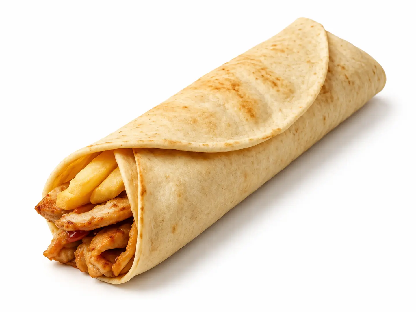 Chicken Shawarma In Flatbread