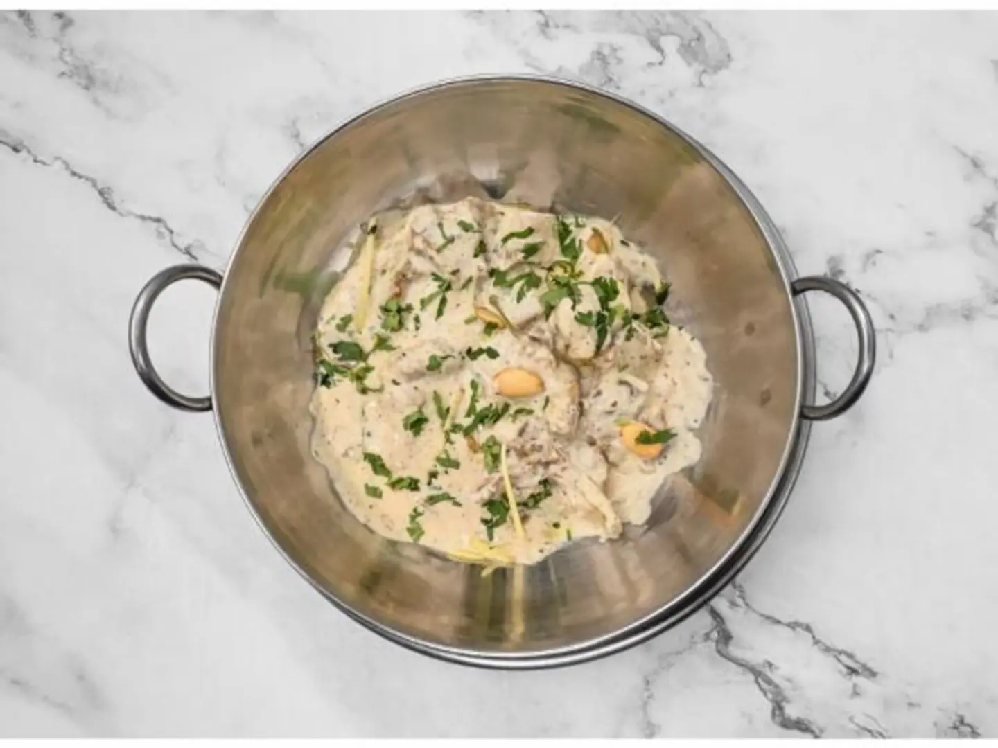 كاري لحم الضأن الأبيض