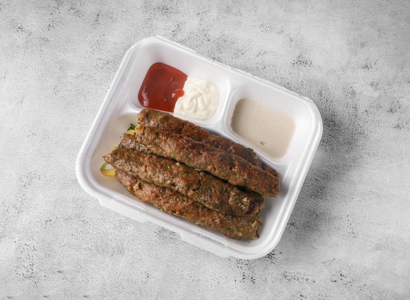 For One Person Meat Kebab