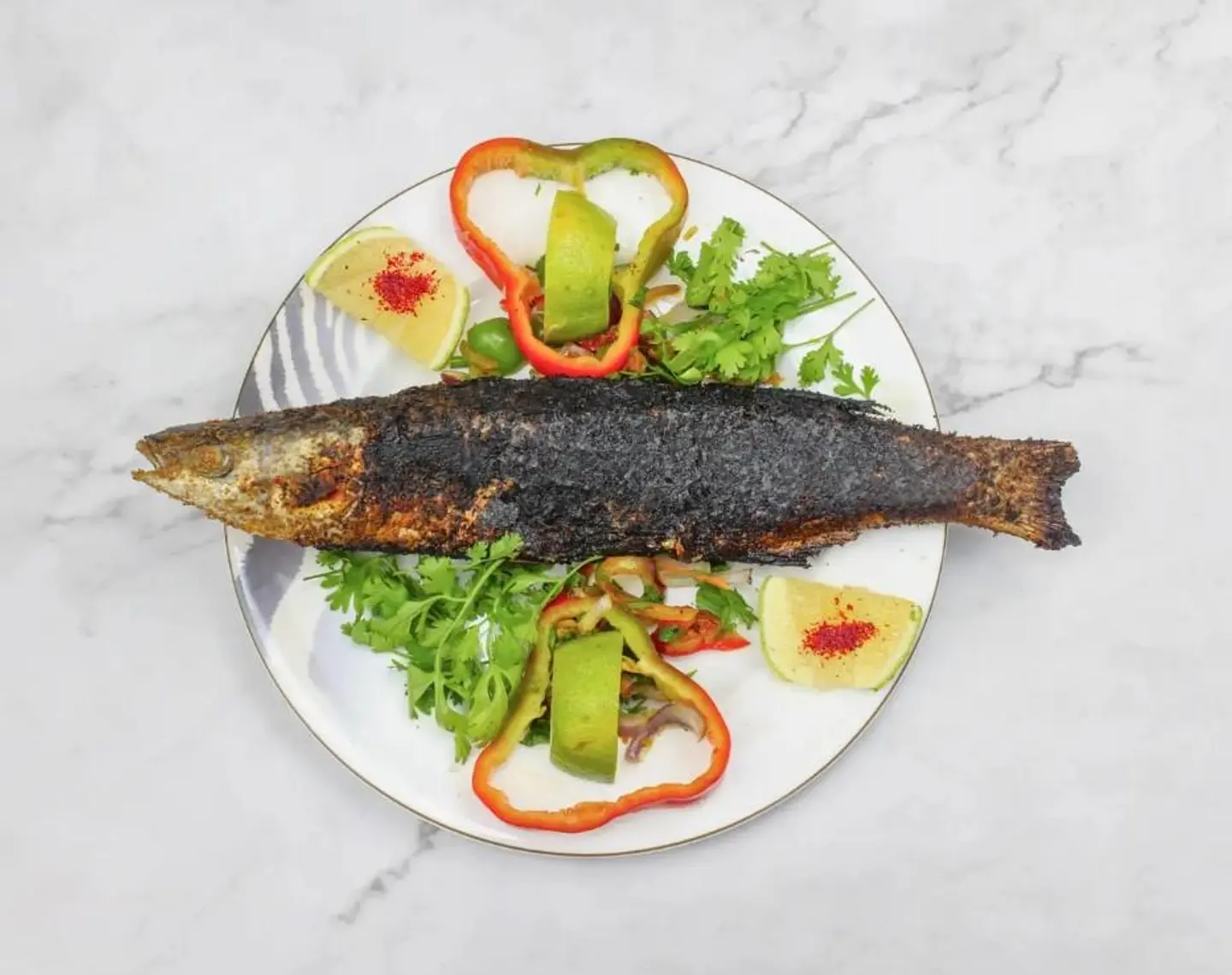 Grilled Mullet Fish
