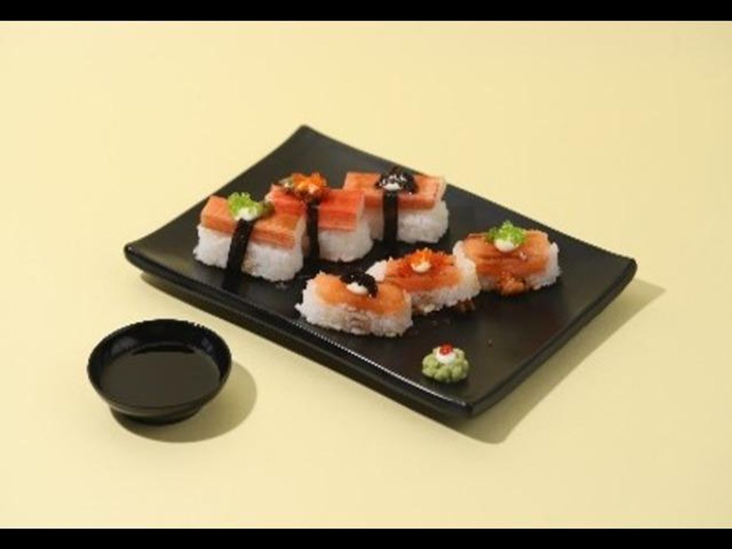 Salmon And Kani Nigiri