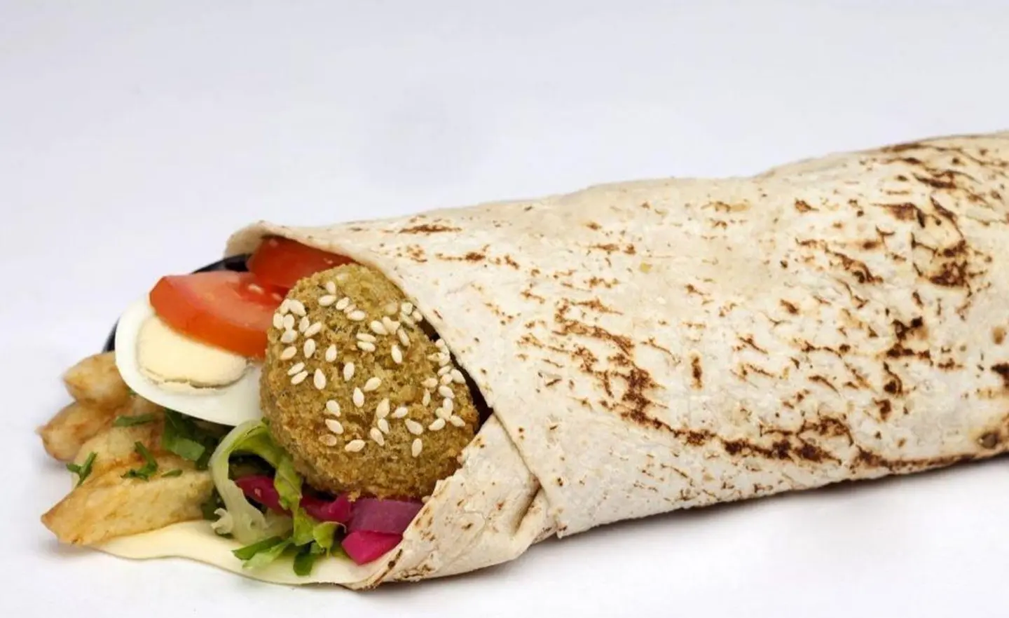 Mixed Falafel With Cheese And Eggs