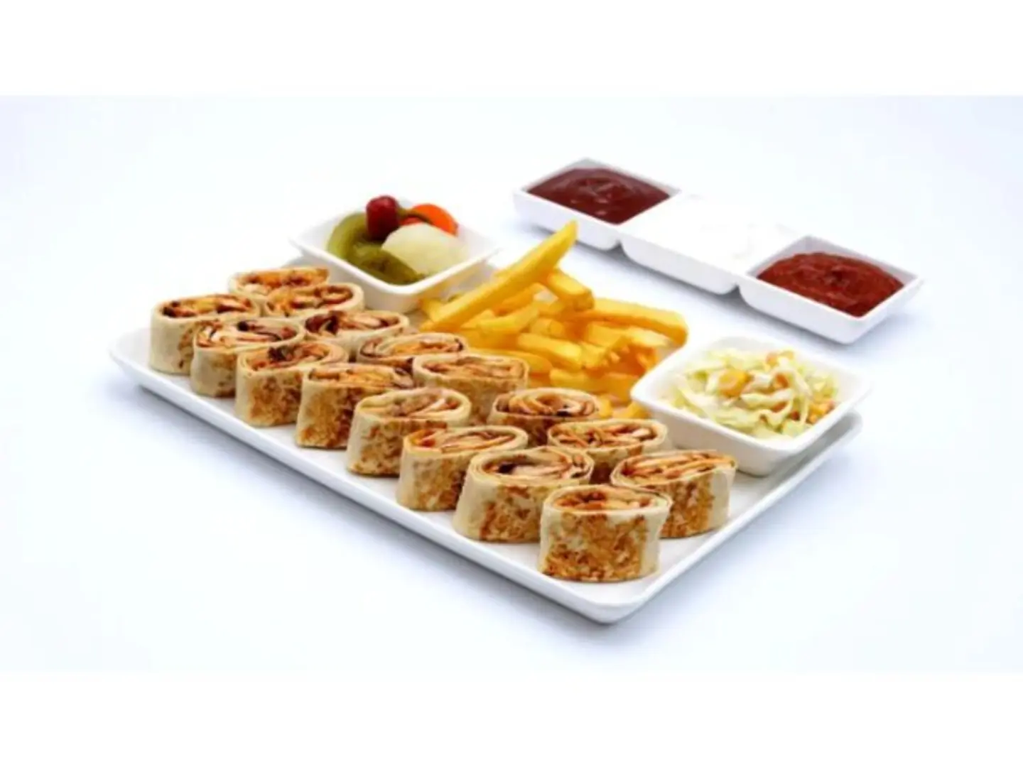 Shawarma Wrap With Turkish Sauce