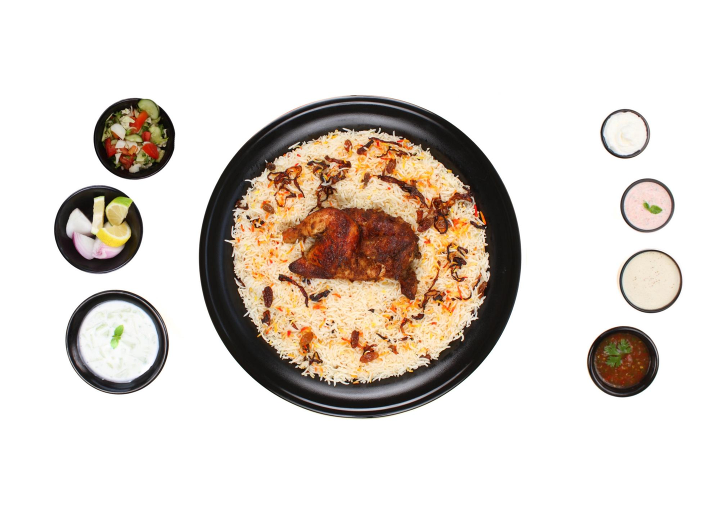 نص شواية مع رز ابيض