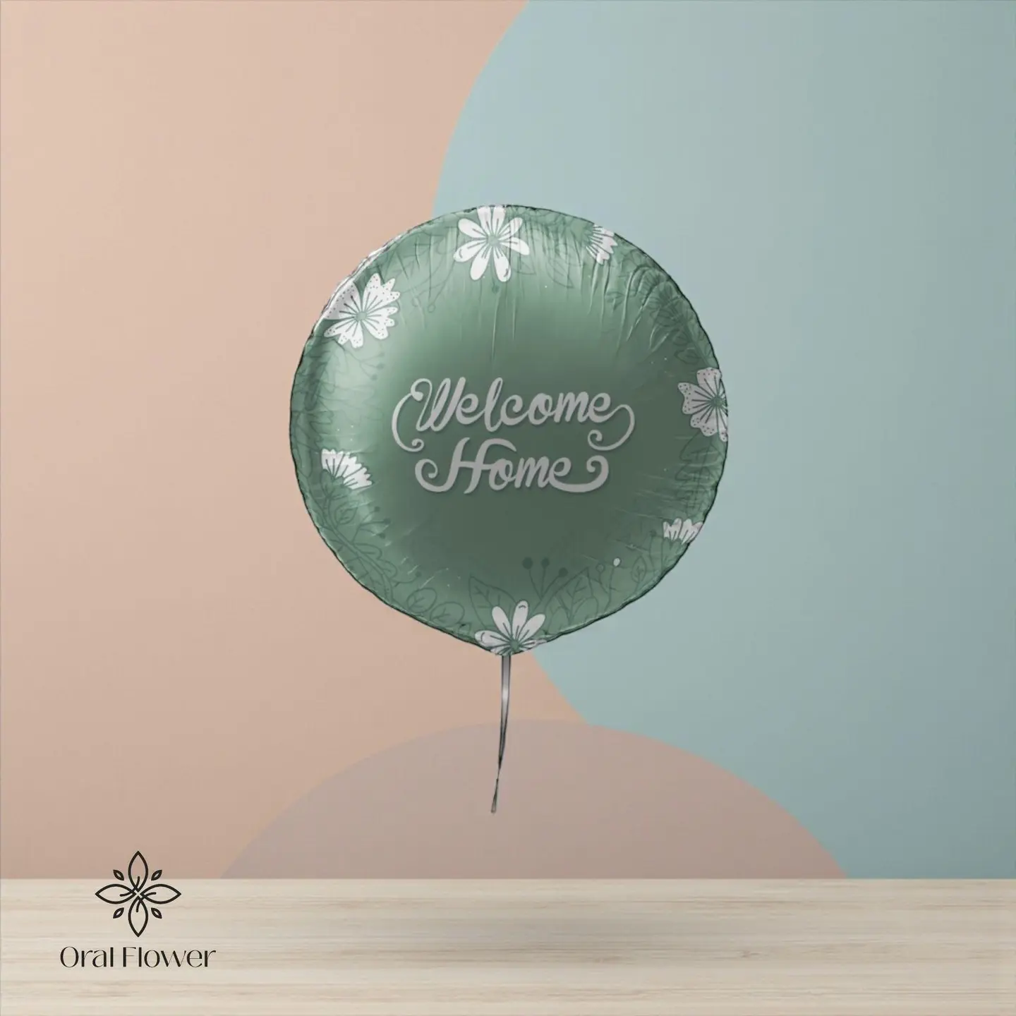 بالون هيليوم مرحبا في بيتك