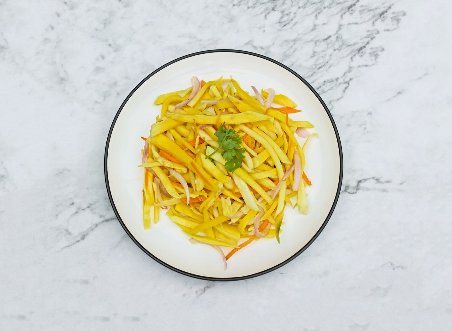 Mango Salad With Bagoong
