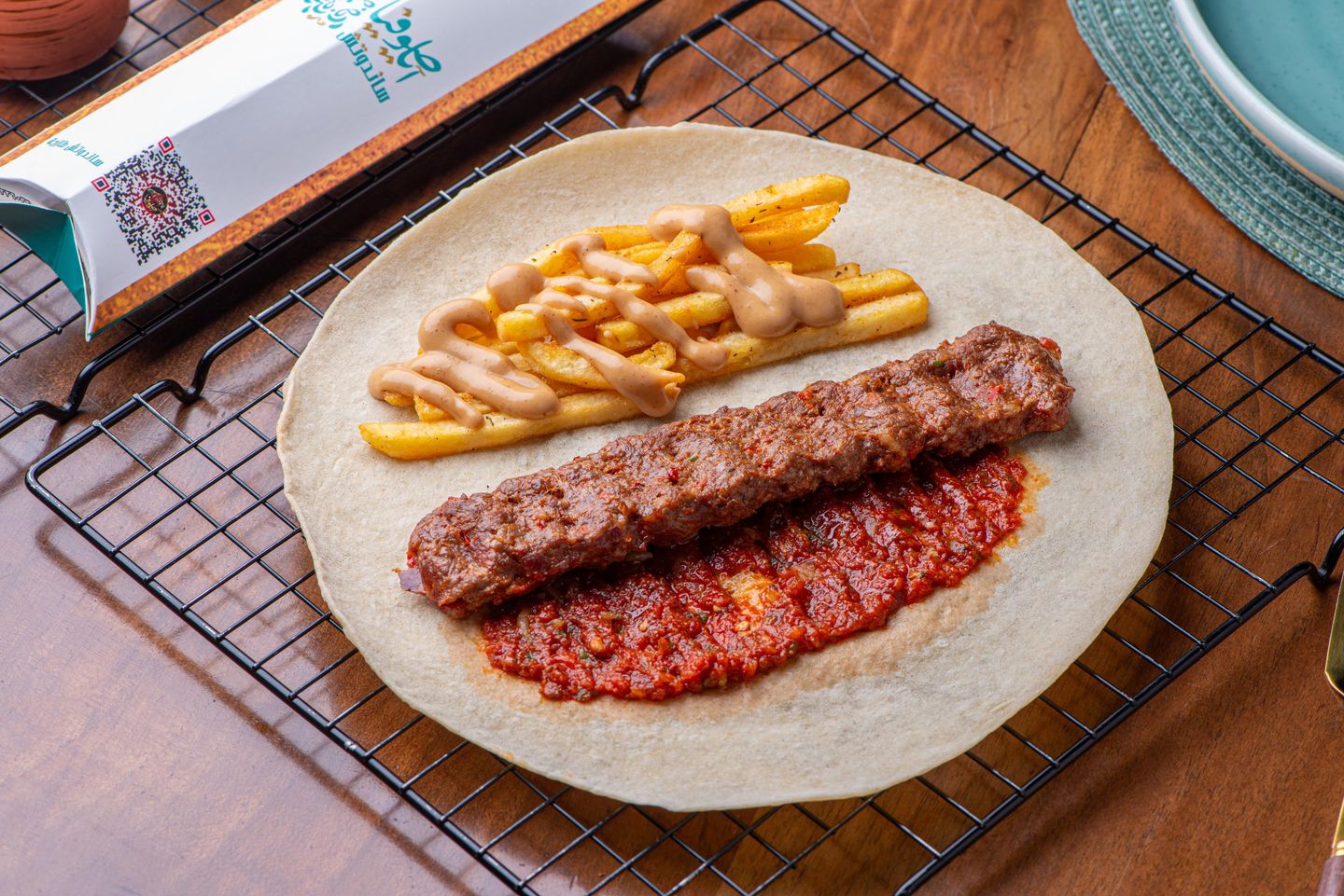 Meat Kebab Sandwich