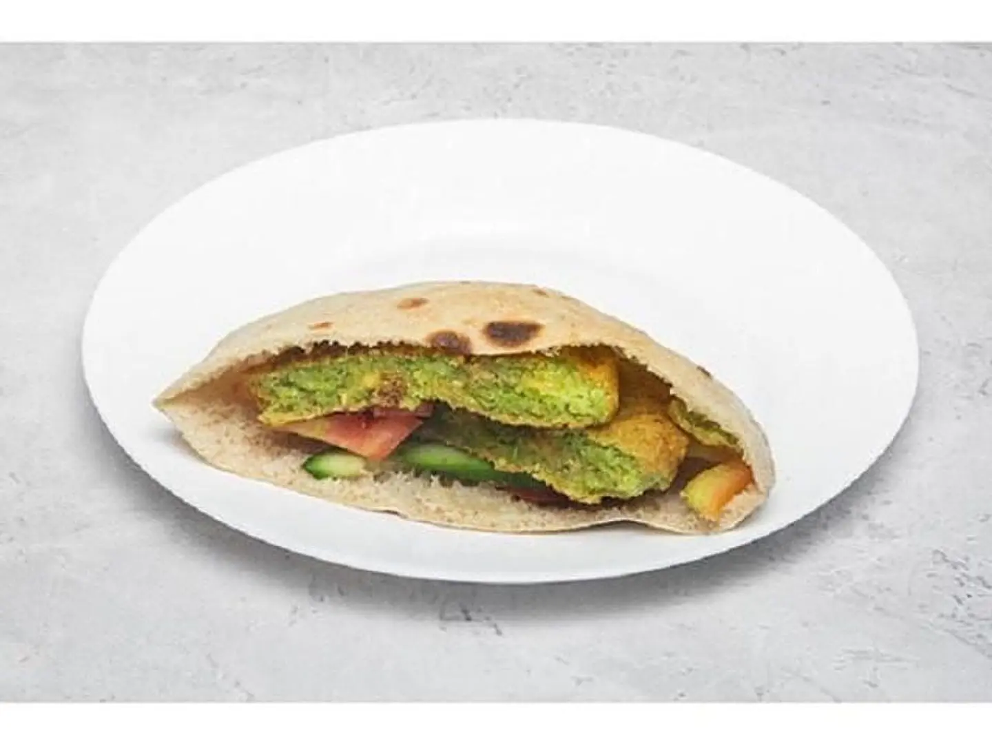 Falafel With Roumy Cheese Sandwich