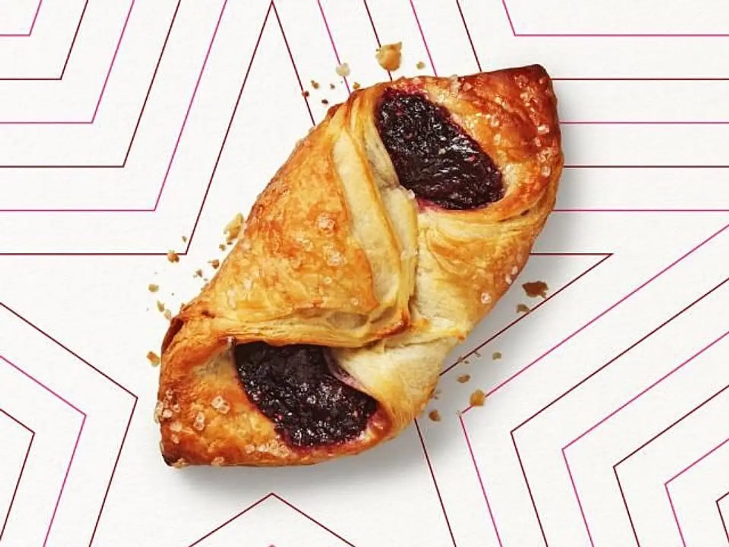 Very Berry Croissant Vegan