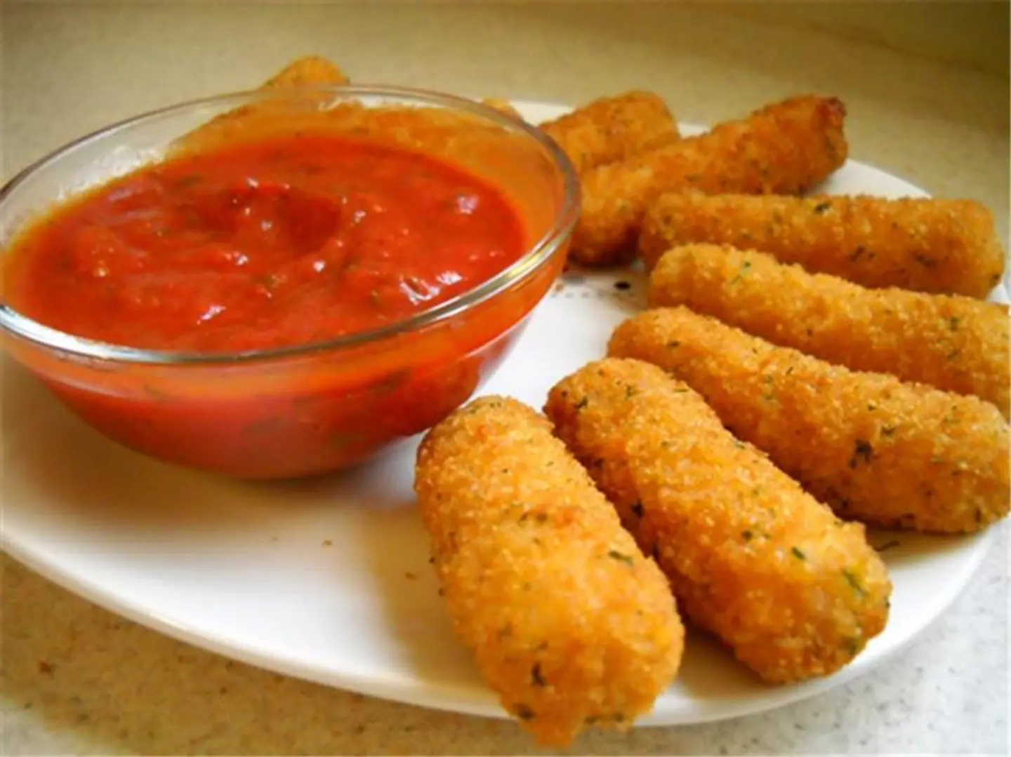 بطاطس مهروس مقلي