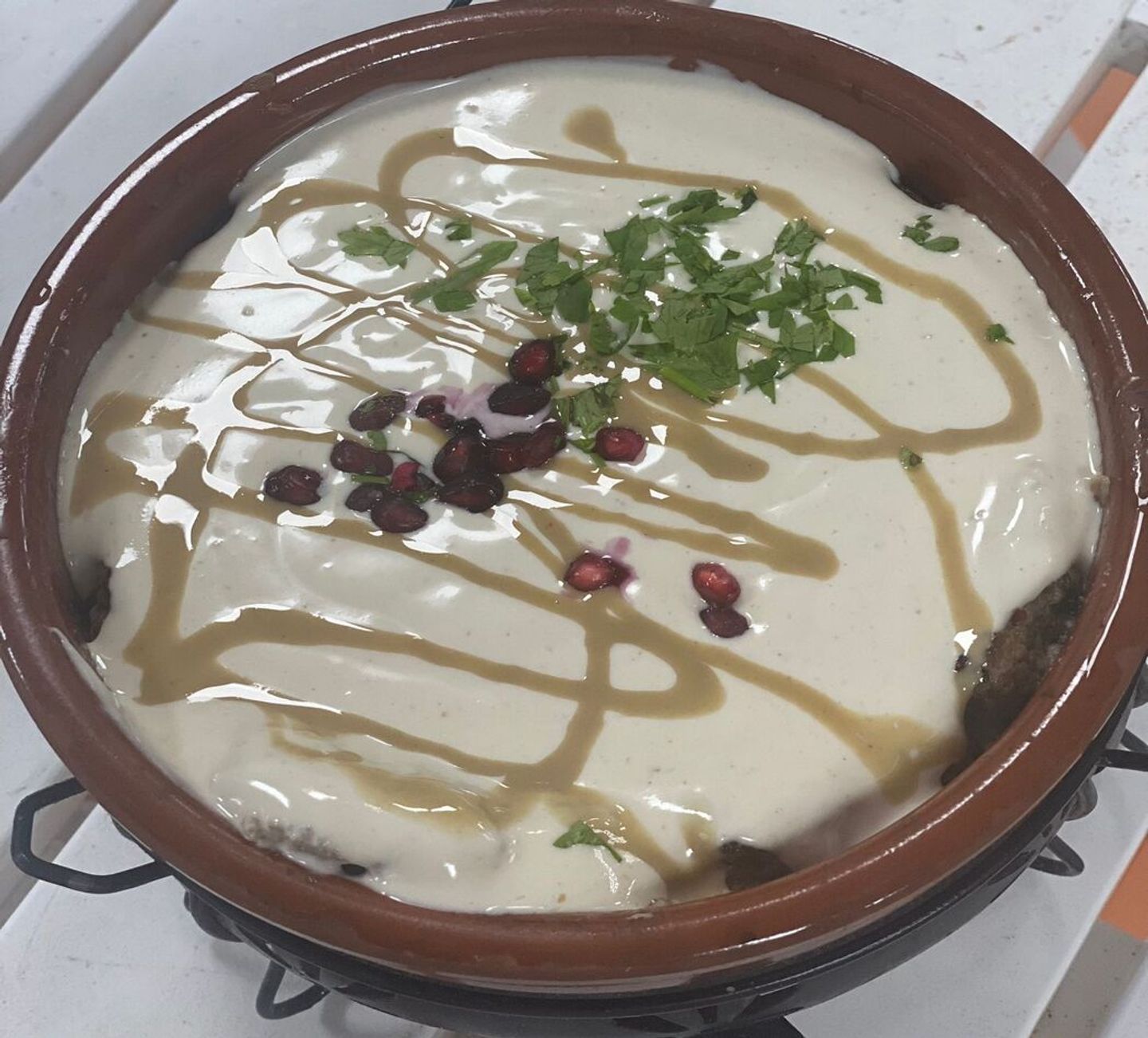 كفته لحم بالطحينية