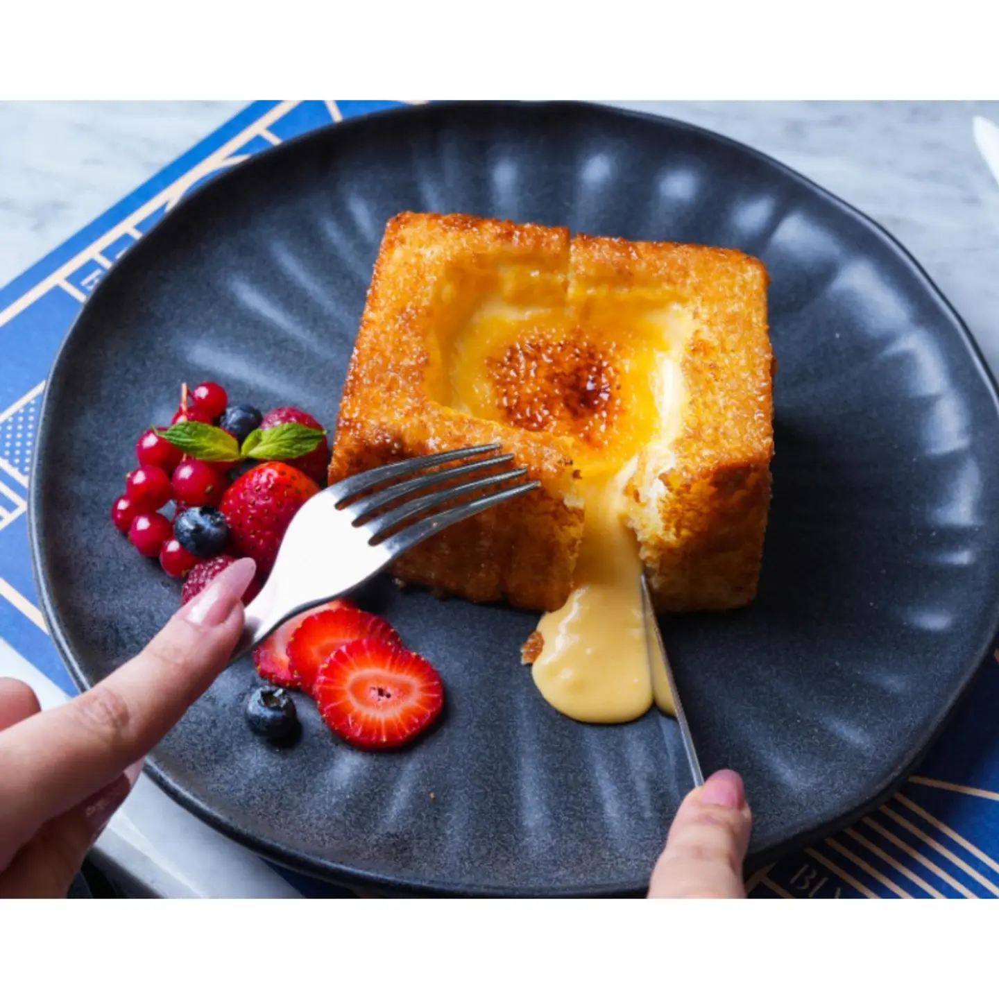 فرينش توست كريم بروليه