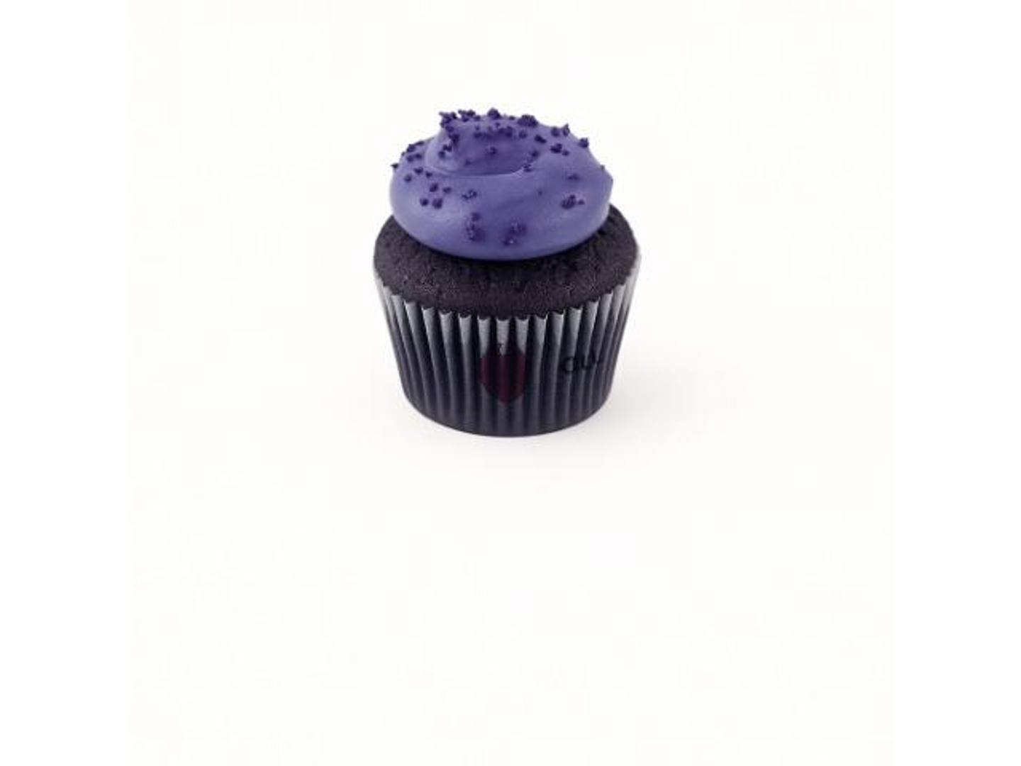 Mini Purple Velvet Cupcake