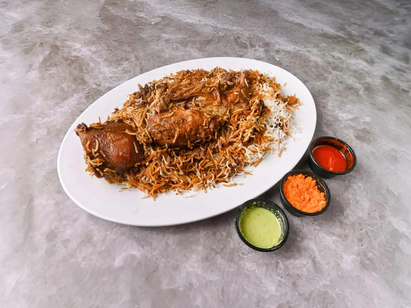 Half A Chicken Zurbian Adeni