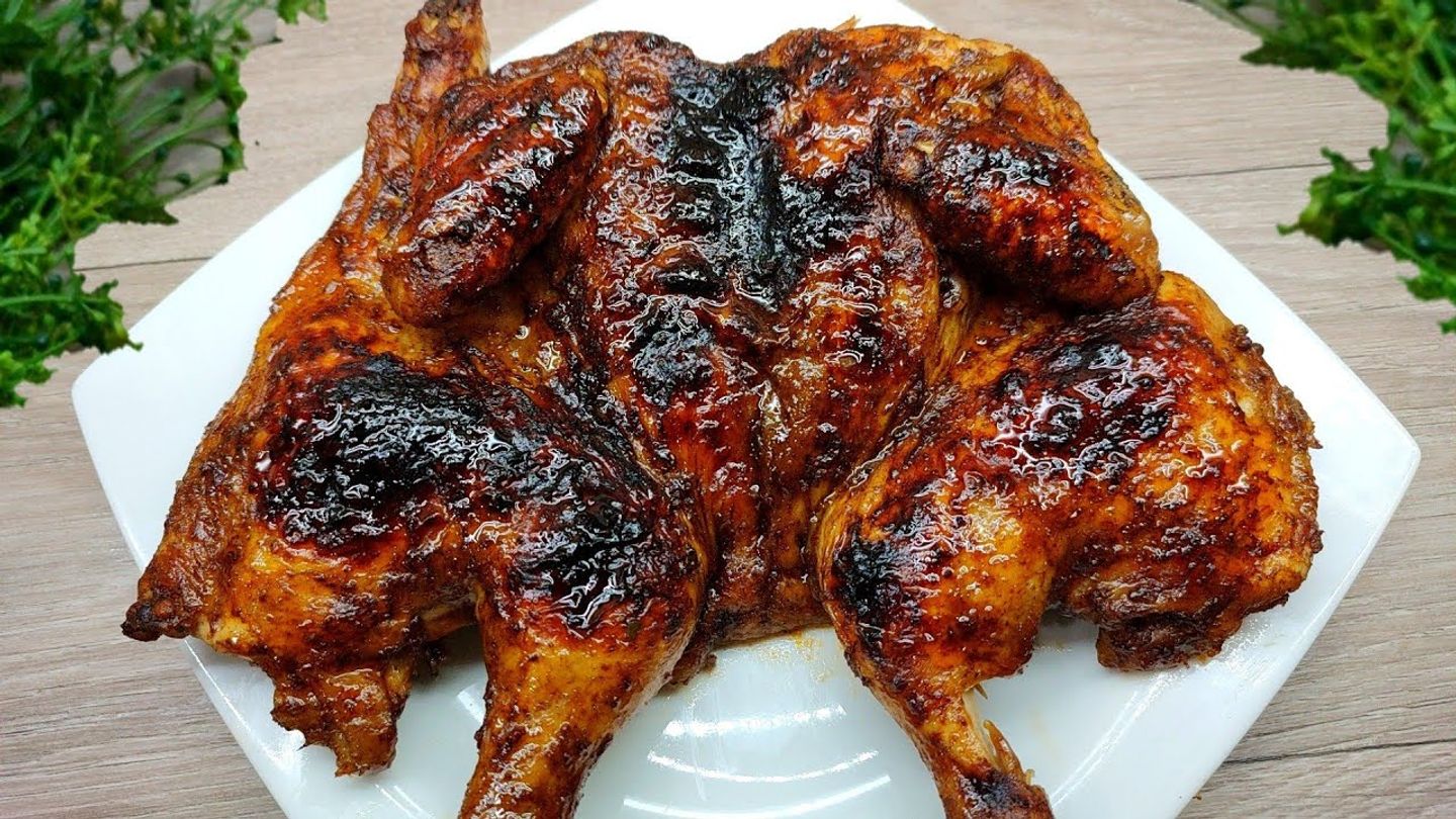 Grilled Chicken Grill, Charcoal