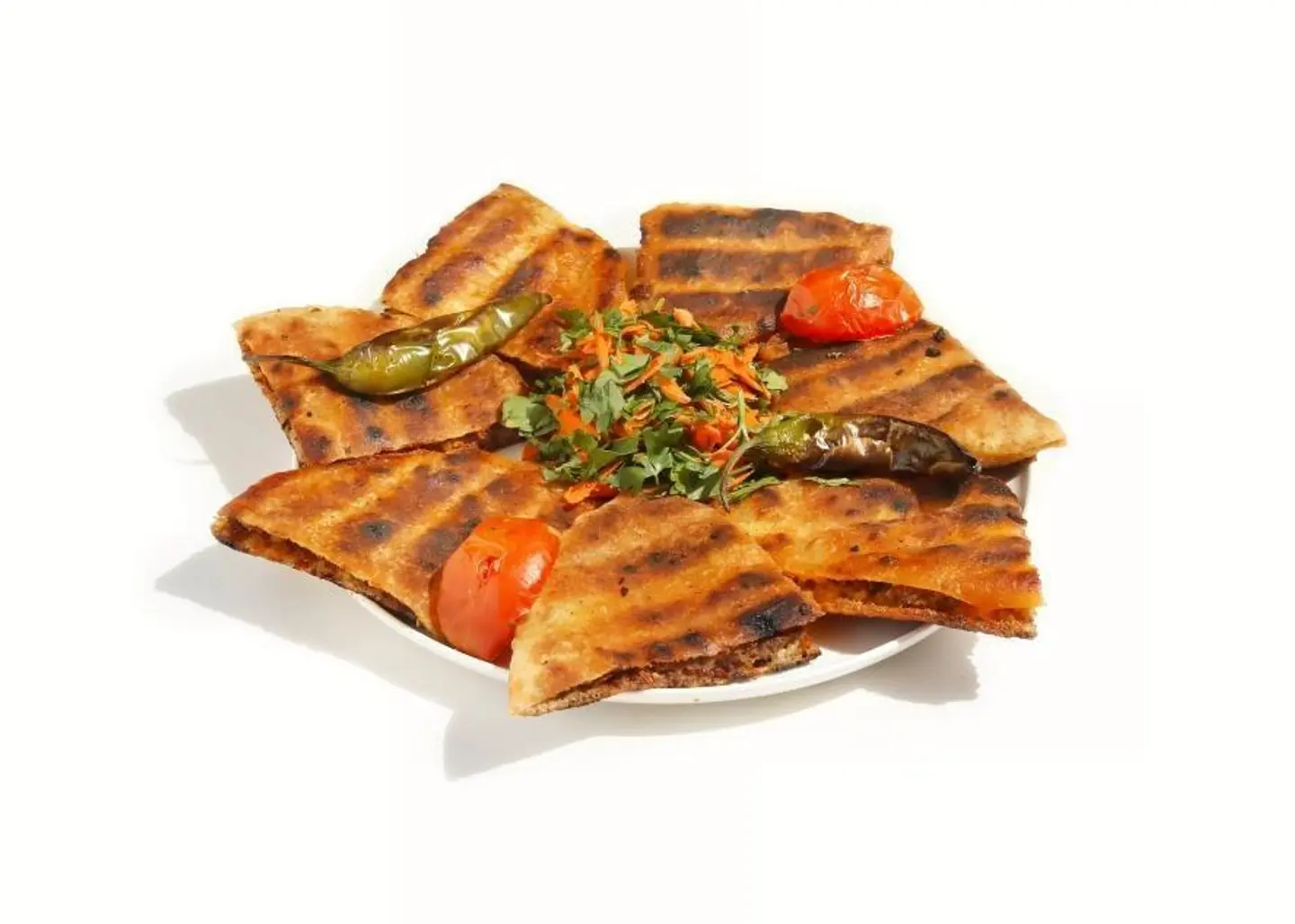 Hawawshi Grilled Over Charcoal