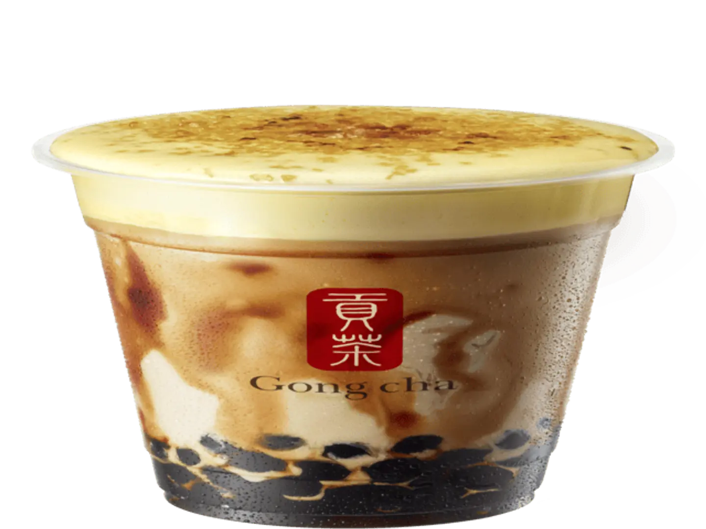 Crème Brulee Brown Sugar Milk Tea With Boba​ Iced - Large