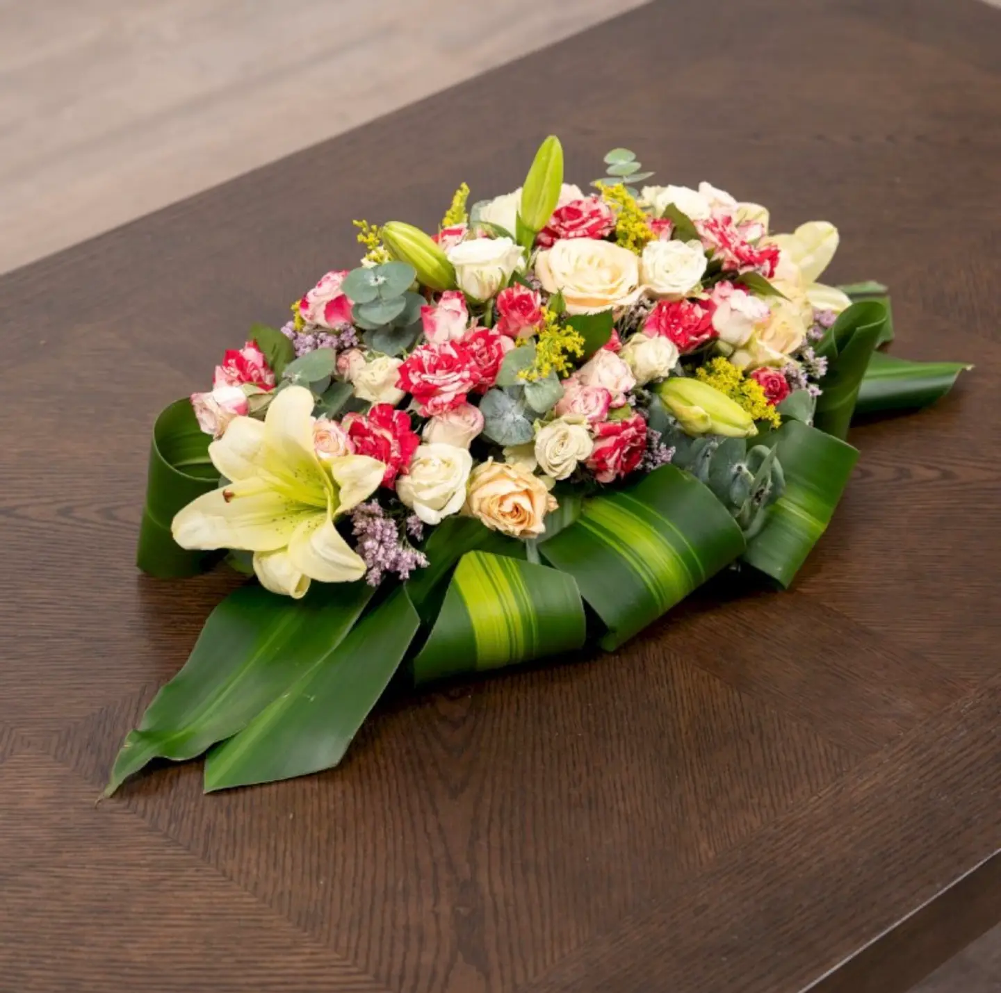 Colorful Table Flower Arrangement