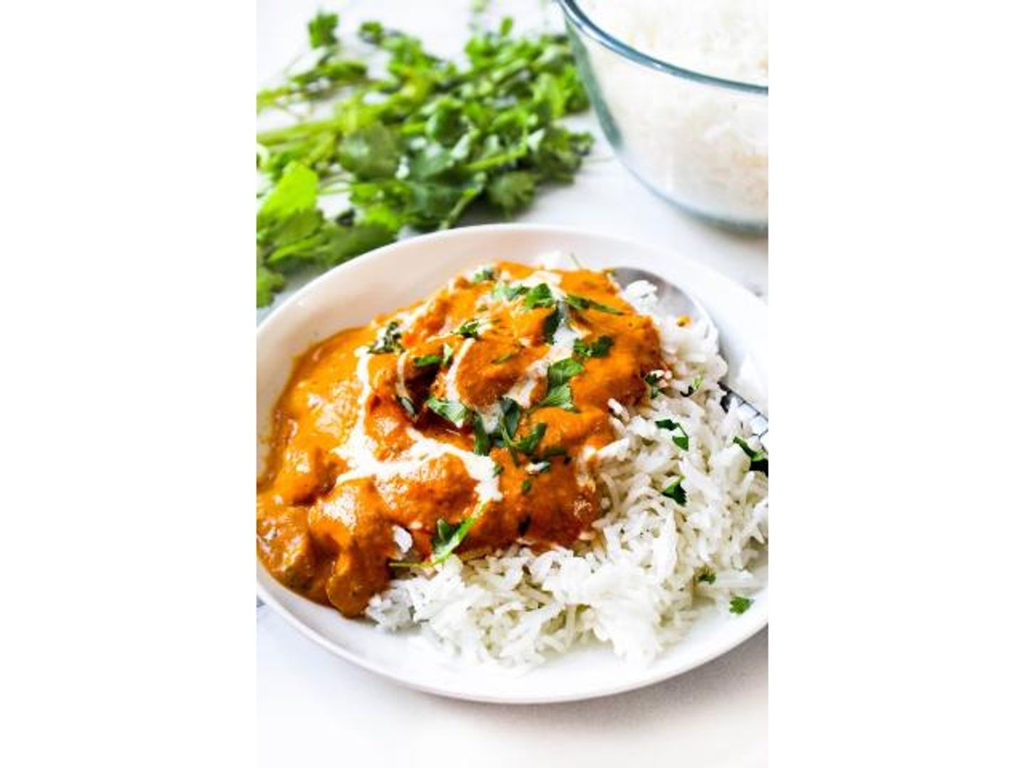 Jeera Rice With Butter Chicken Combo