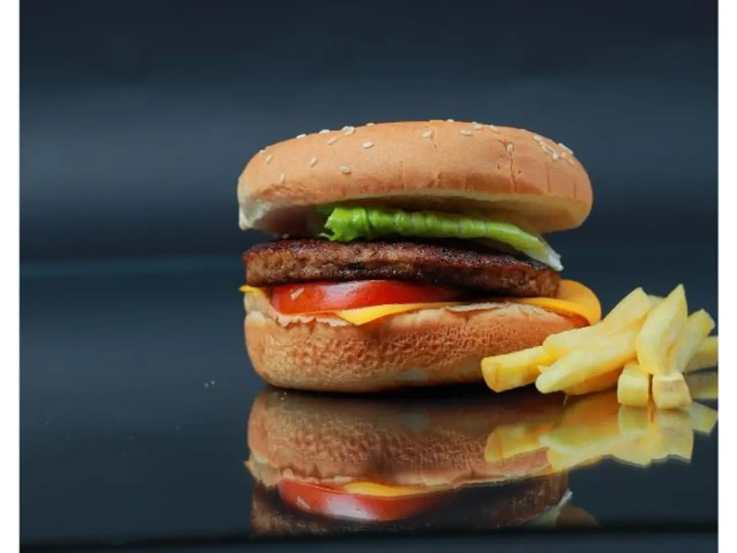 Beef Burger With Cheese