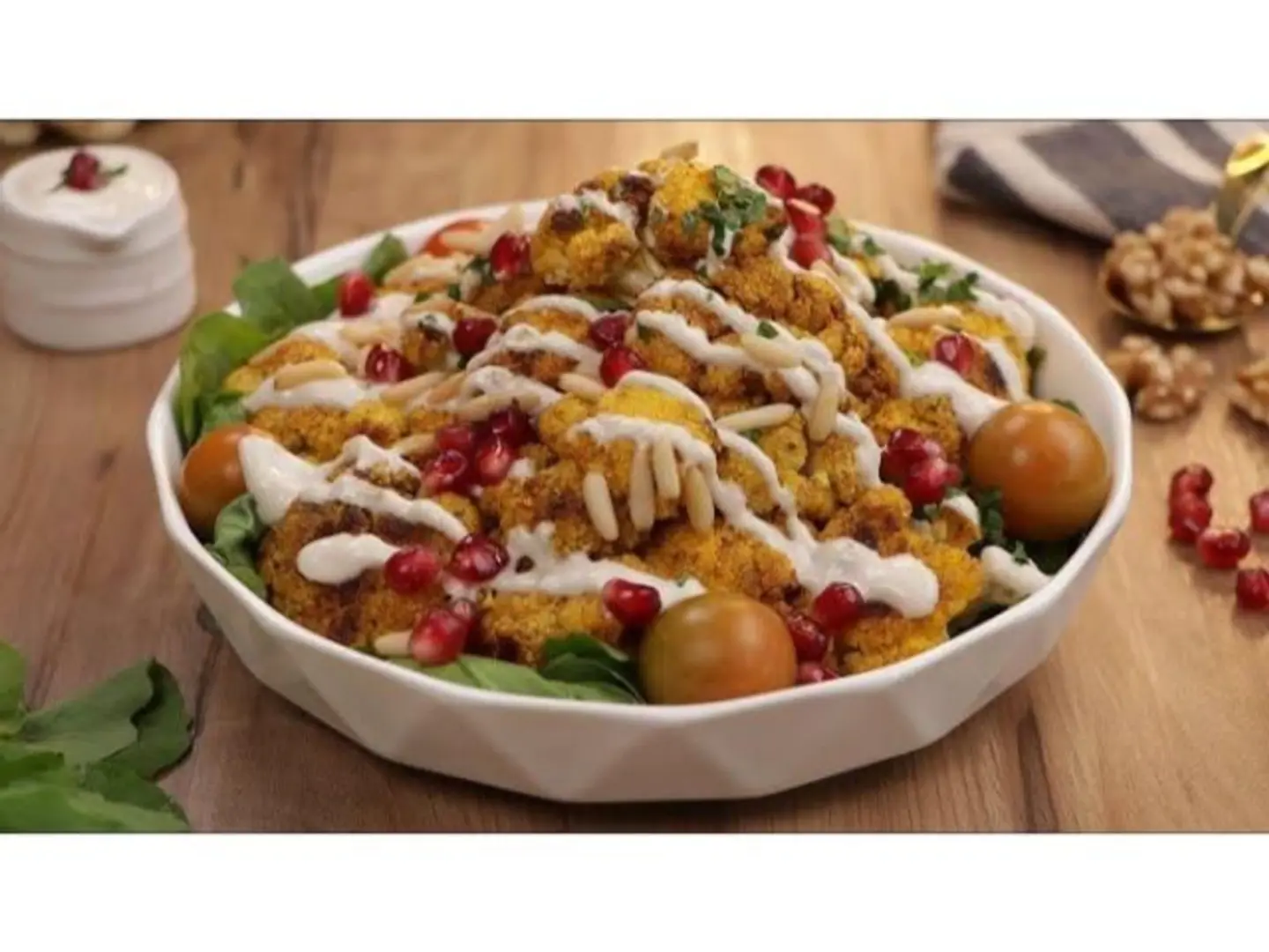 سلطة الزهرة والبطاطس