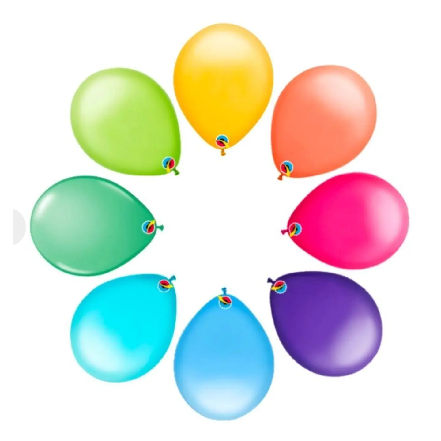 Regular Rubber Balloons, Helium
