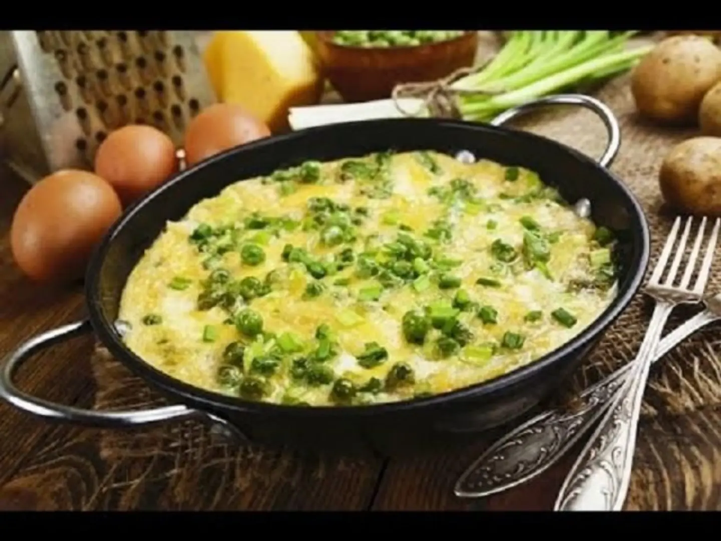 Peas With Eggs
