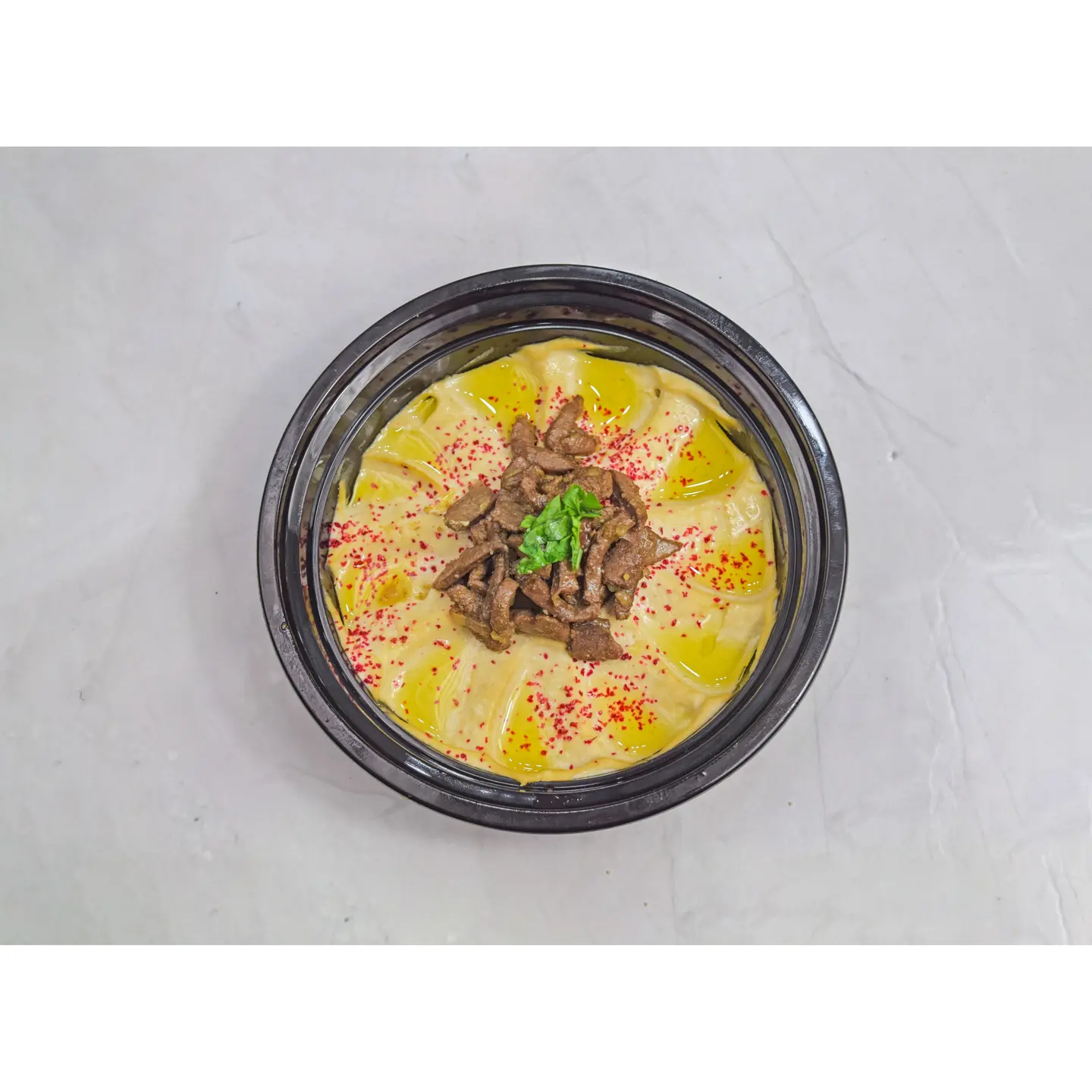 Hummus With Meat
