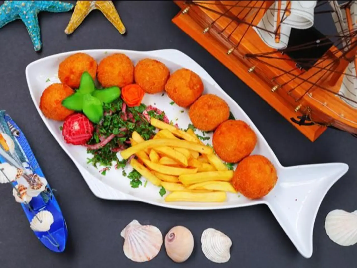 كفنة سمك مقرمشة