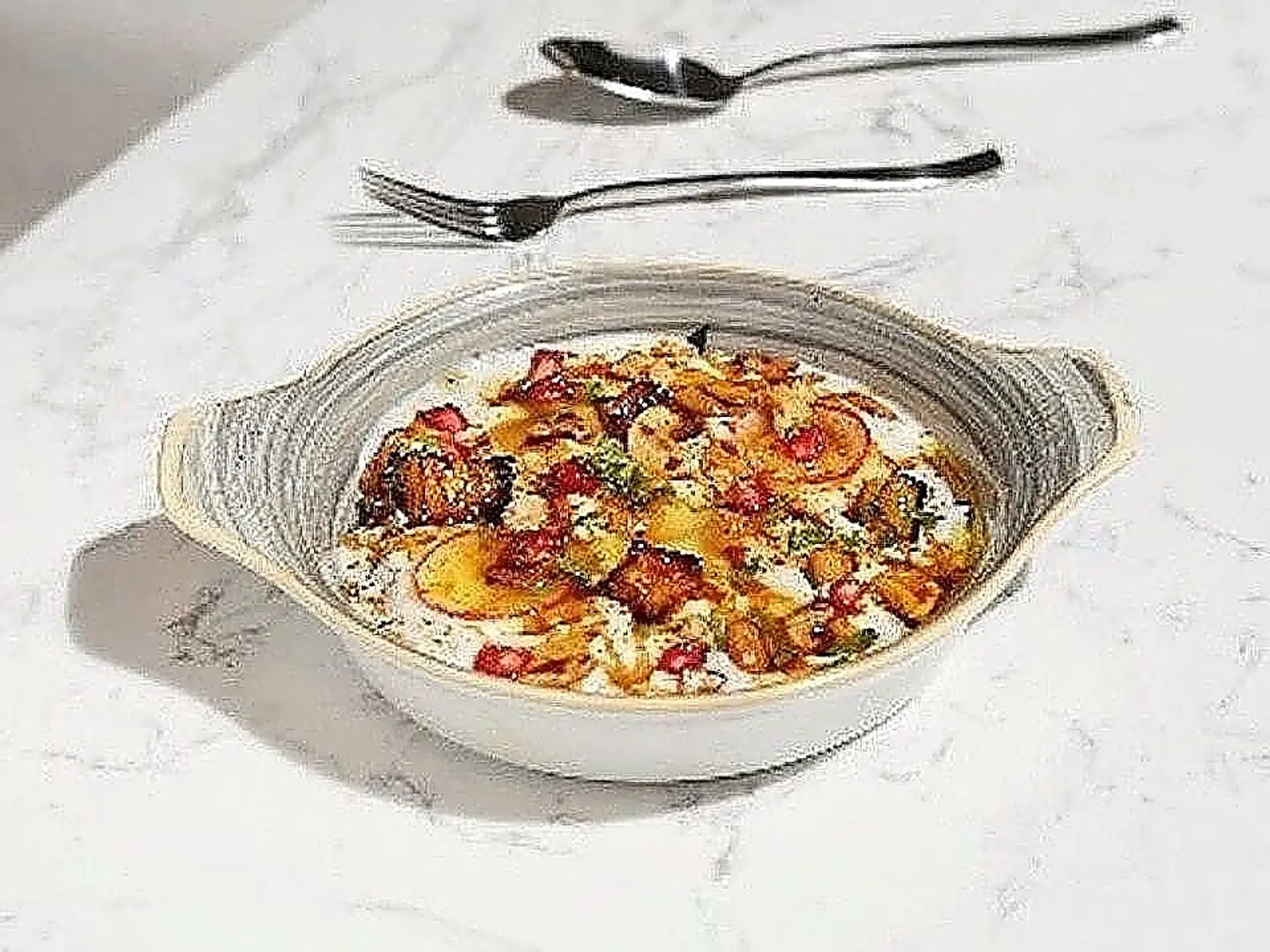 فتة باذنجان