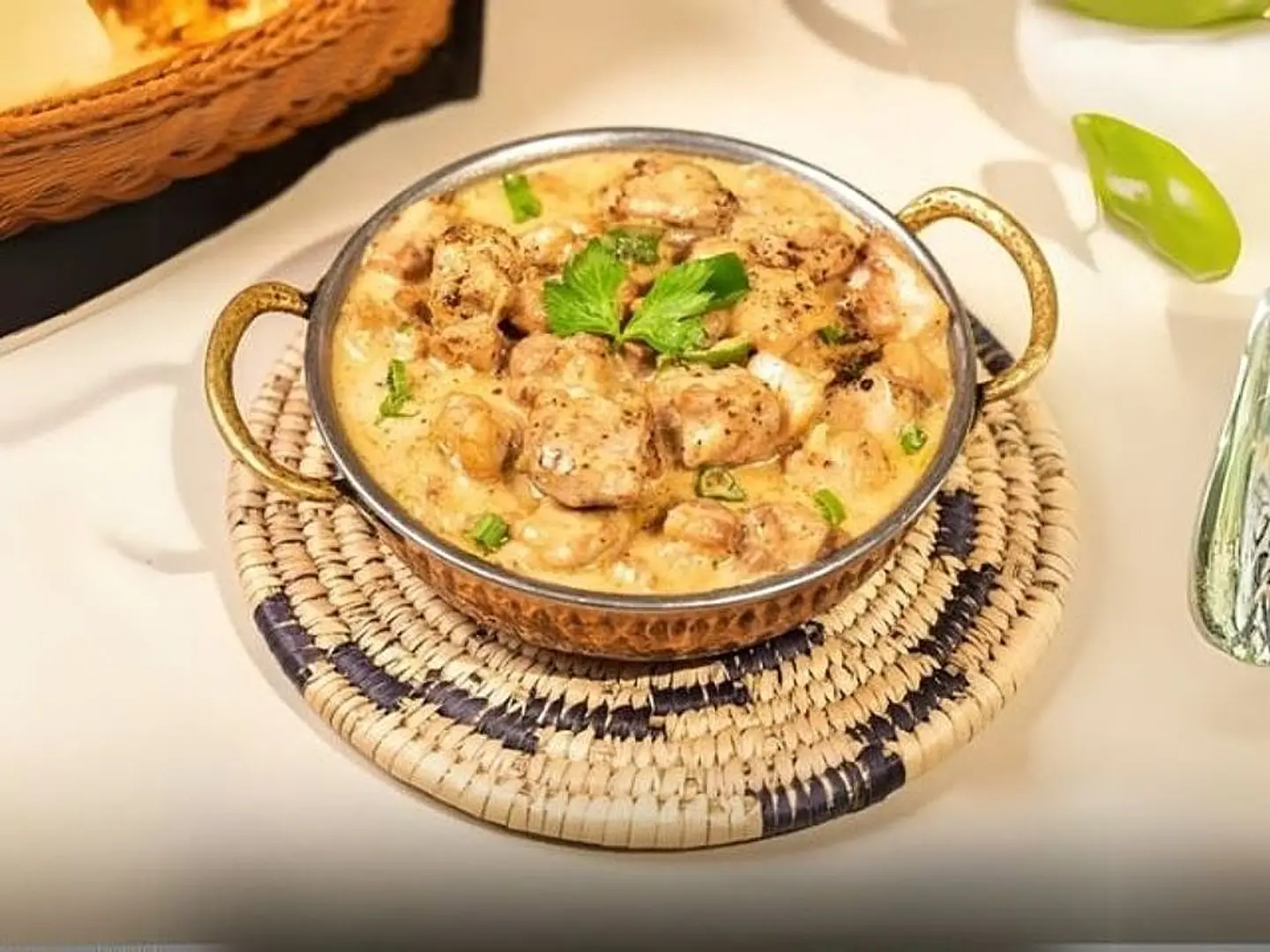 دجاج كريمي هاندي