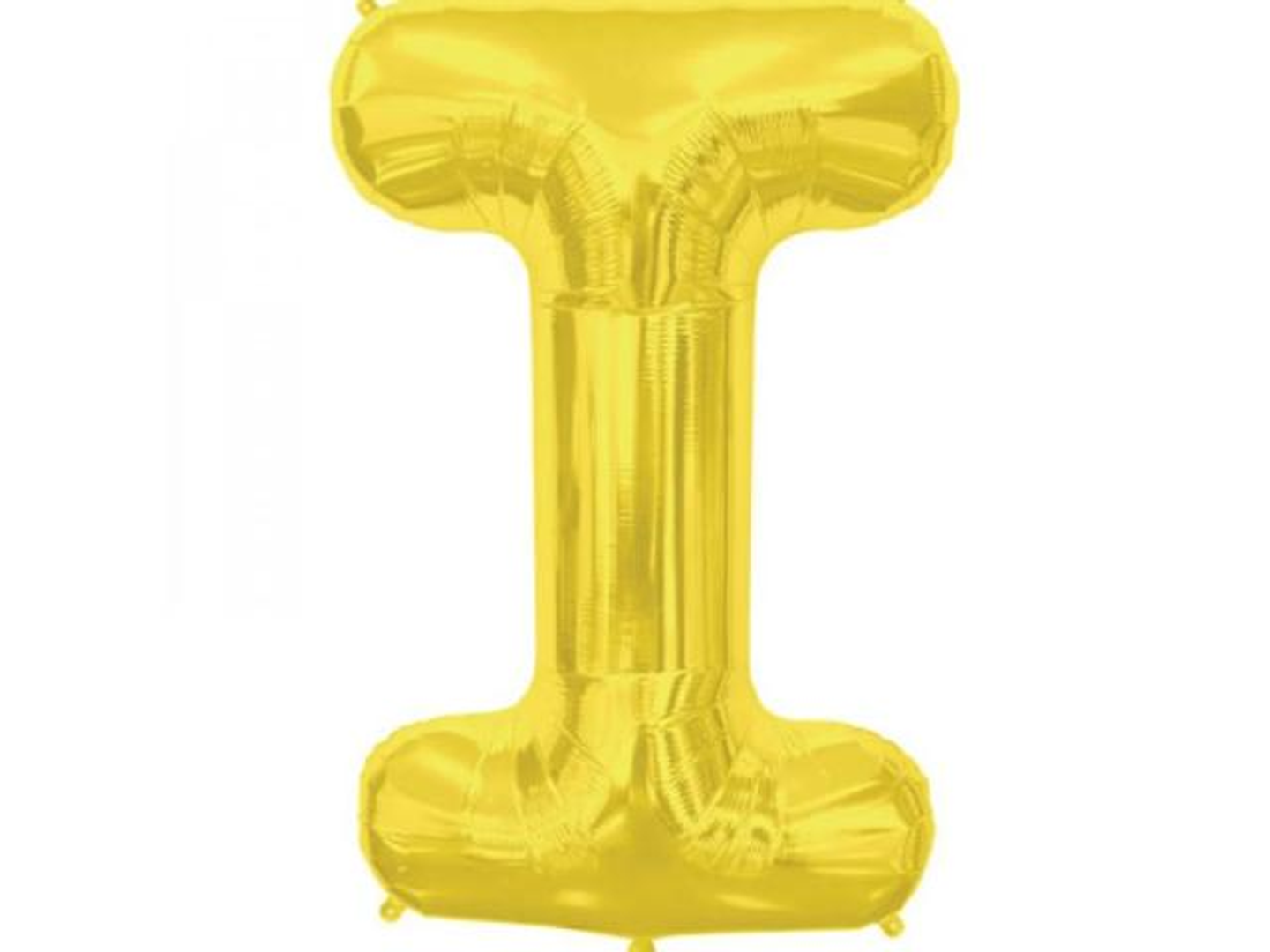 Gold Balloon Letter I