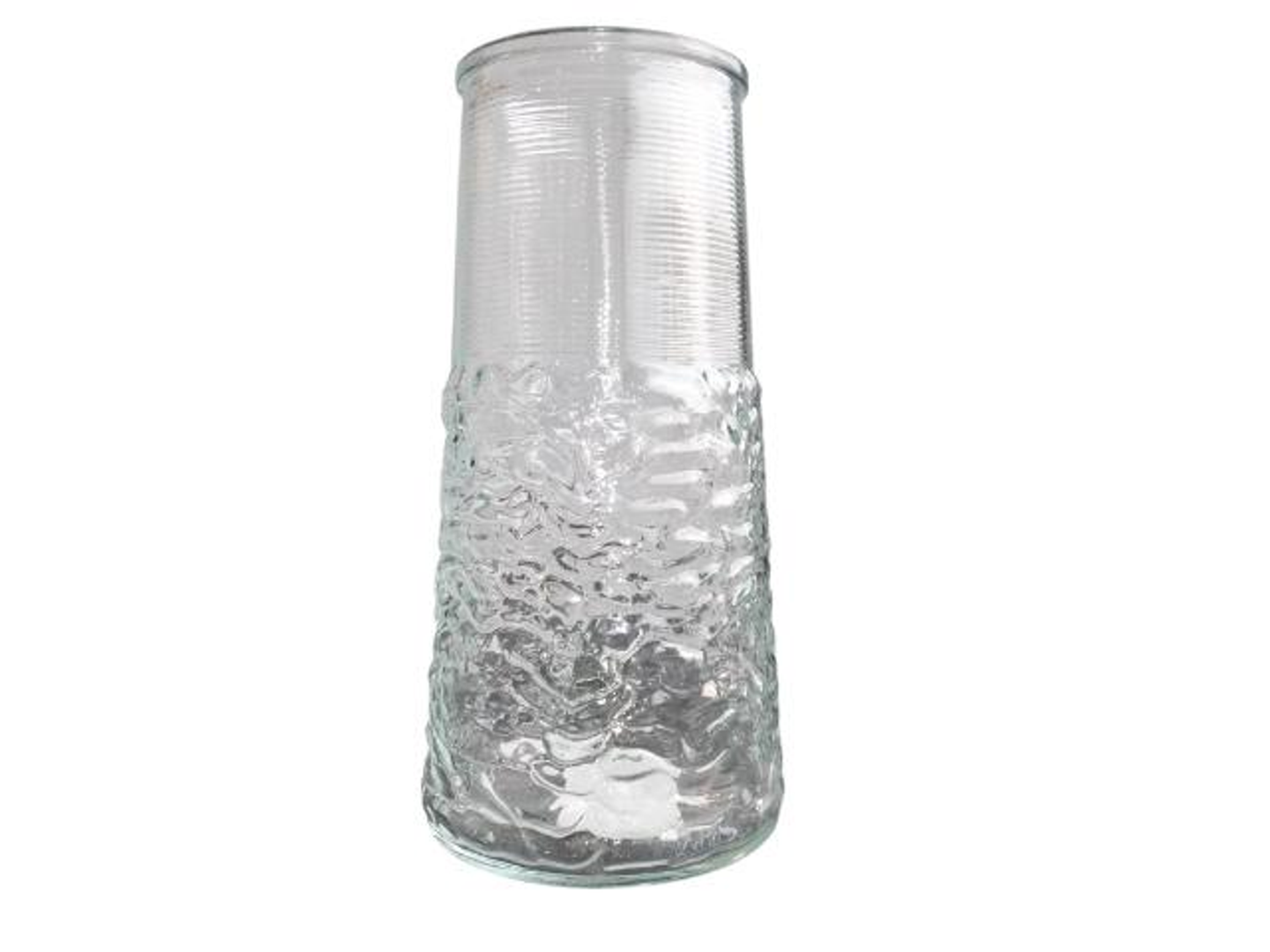 فازة شفاف بدون ورد