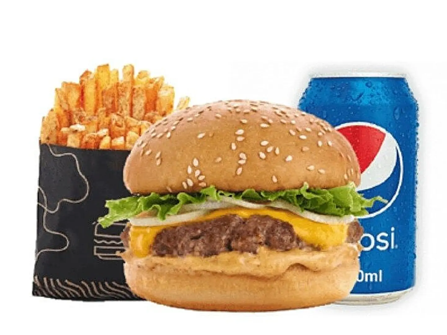 وجبة برجر لحم بقري