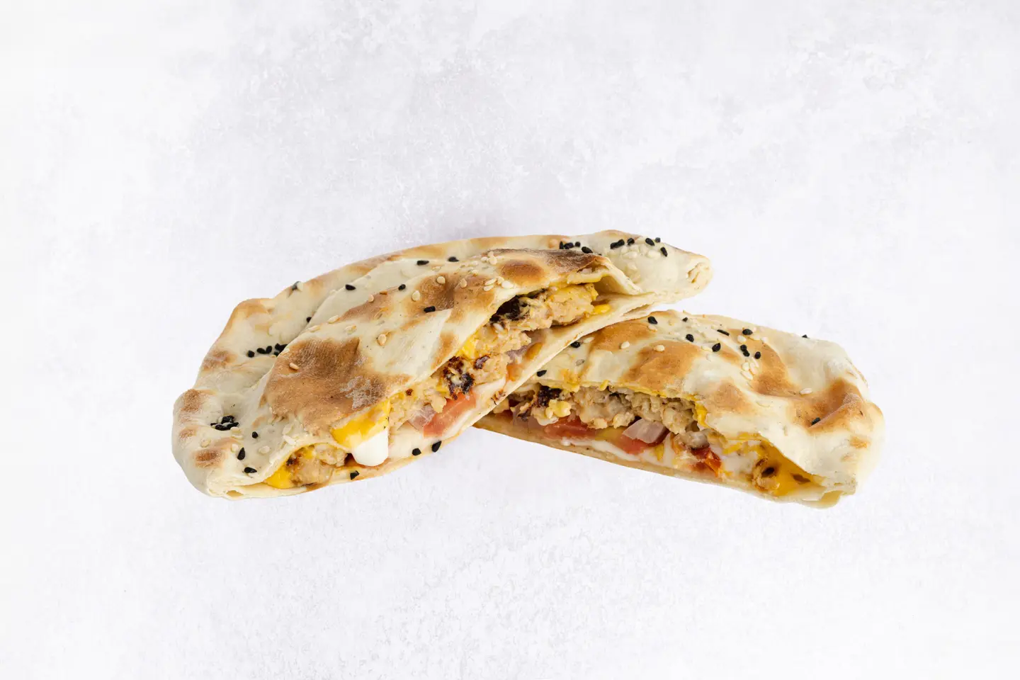 فطيرة برجر دجاج