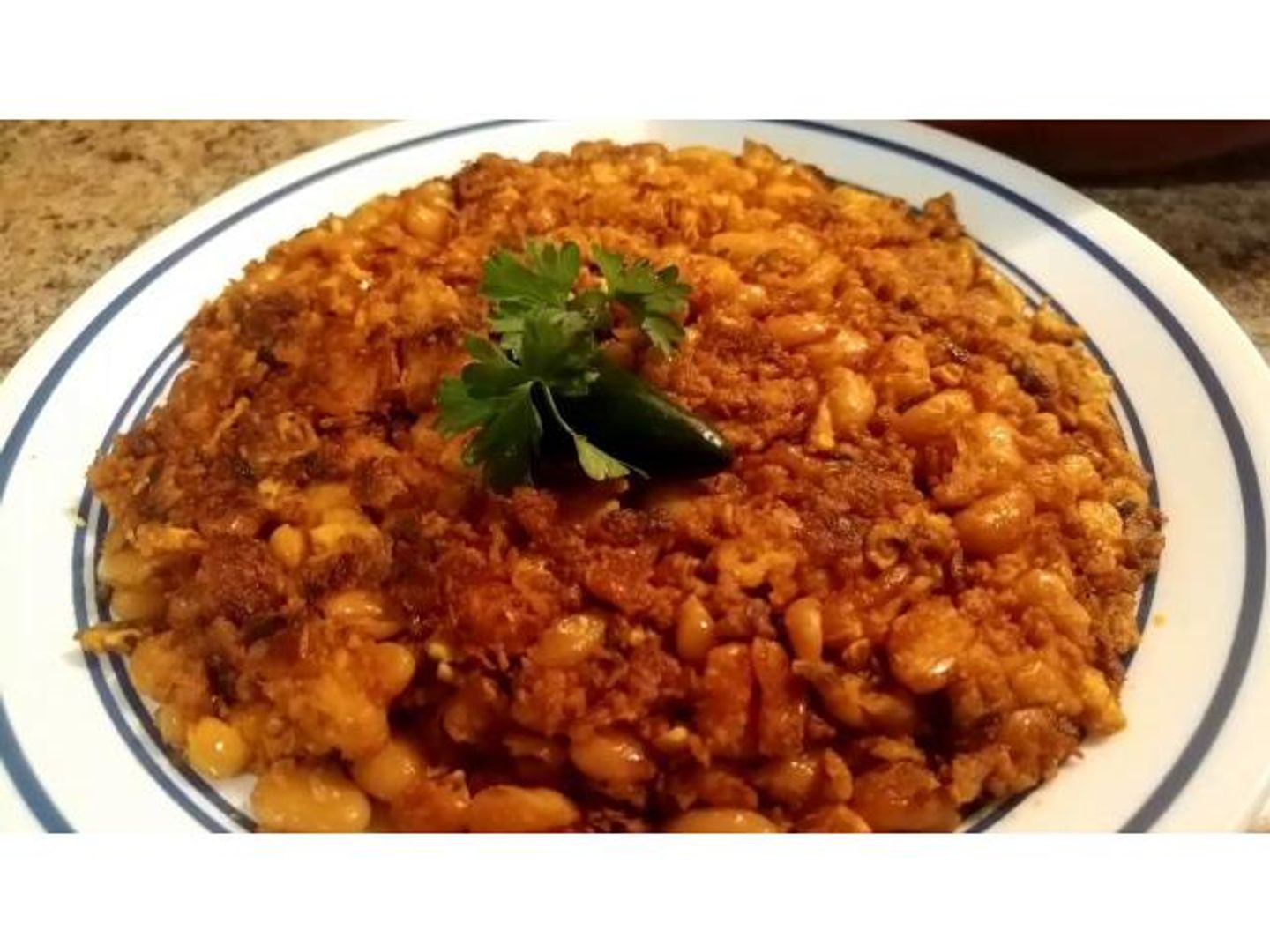 White Beans With Eggs