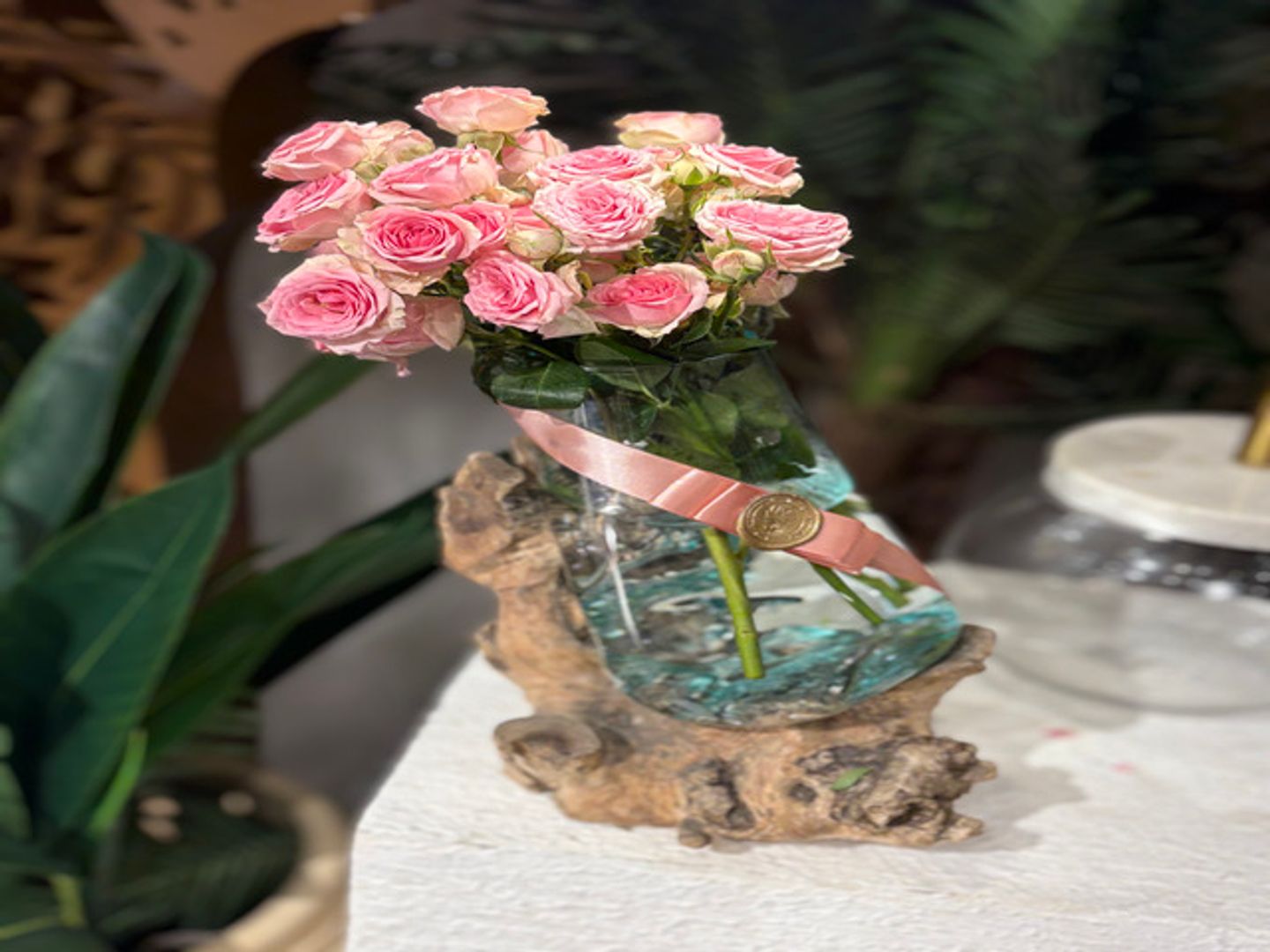 Big Wood Vase